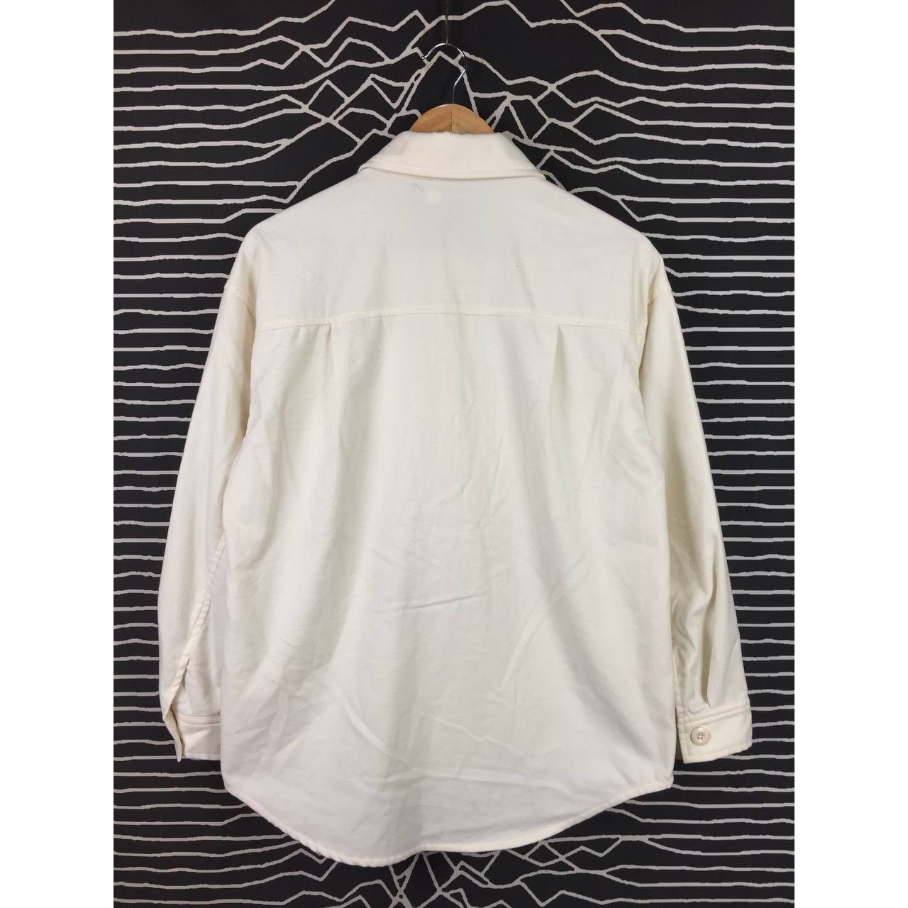 GU × Japanese Brand GU Japan Cream CPO Double Pocket Workwear Shirt Jacket Size US S / EU 44-46 / 1 - 6 Thumbnail