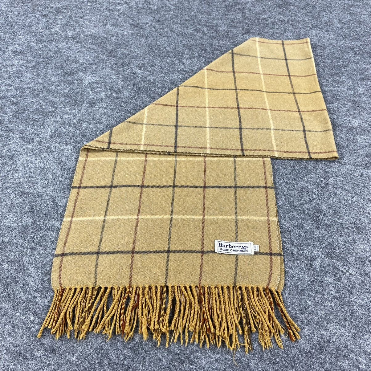 Burberry × Vintage Burberrys Scarf # DZ045 # Muffler # Neckwear Size ONE SIZE - 6 Thumbnail