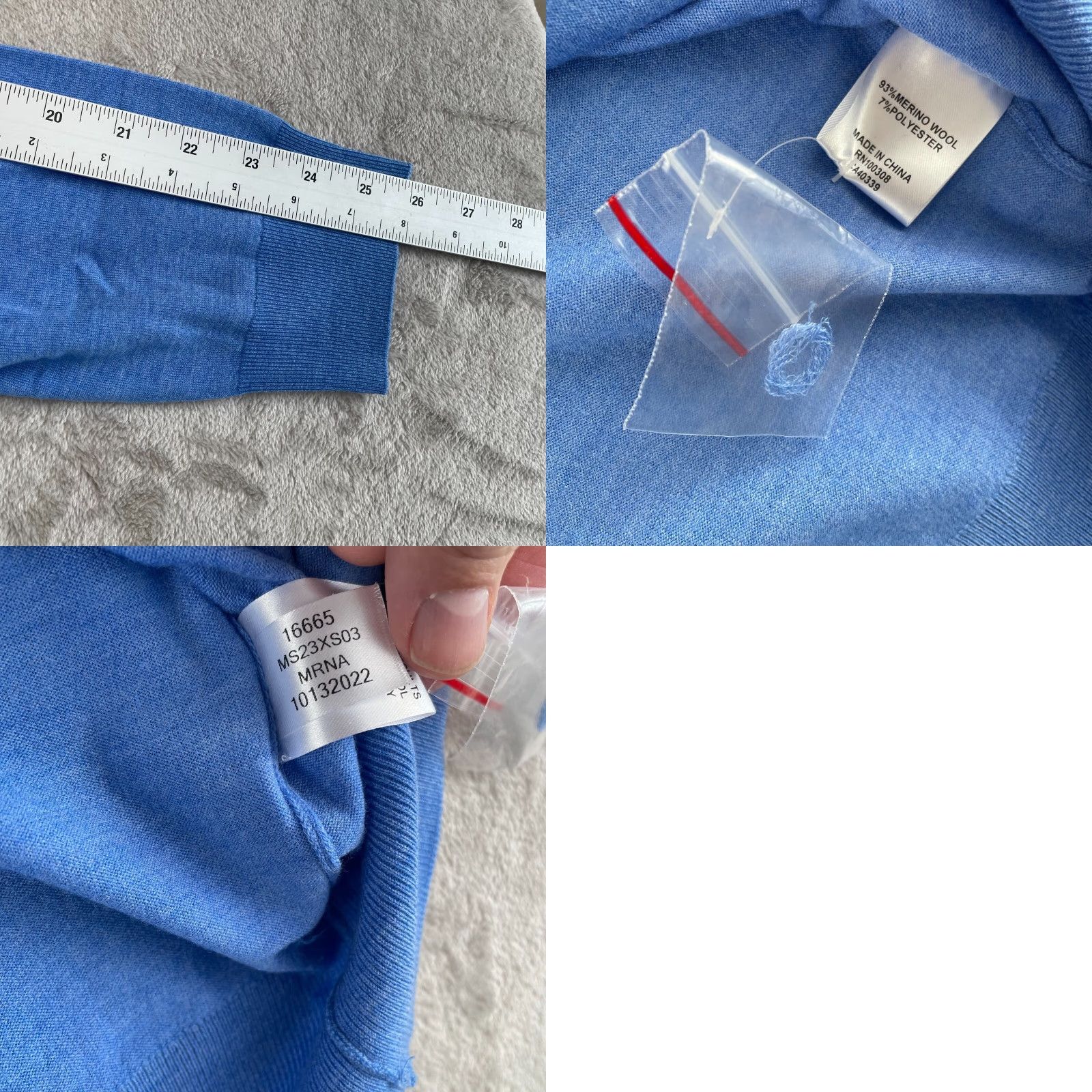 Peter Millar Peter Millar Crown Excursionist Flex Quarter-Zip Sweater Men 2XL Blue NWT Size US XXL / EU 58 / 5 - 8 Thumbnail