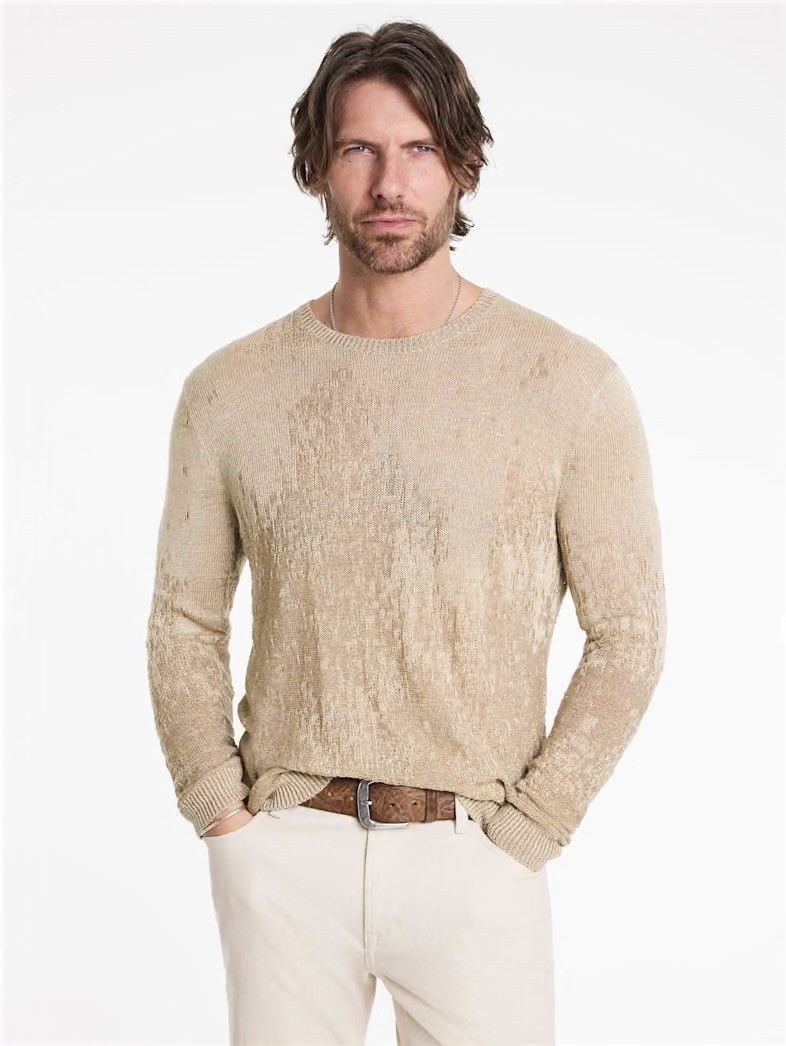 John Varvatos Claudio Crewneck Sweater Large Size US L / EU 52-54 / 3 - 1 Thumbnail