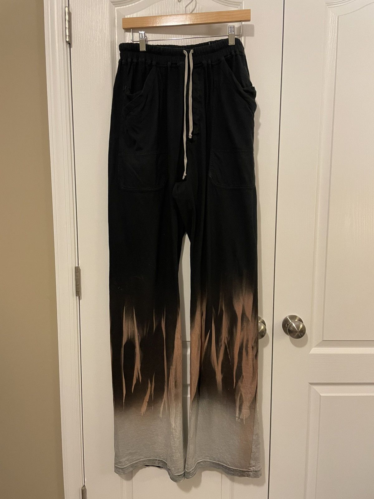 Rick Owens Drkshdw Sample Sun Drawstring Pants Size US 30 / EU 46 - 1 Thumbnail