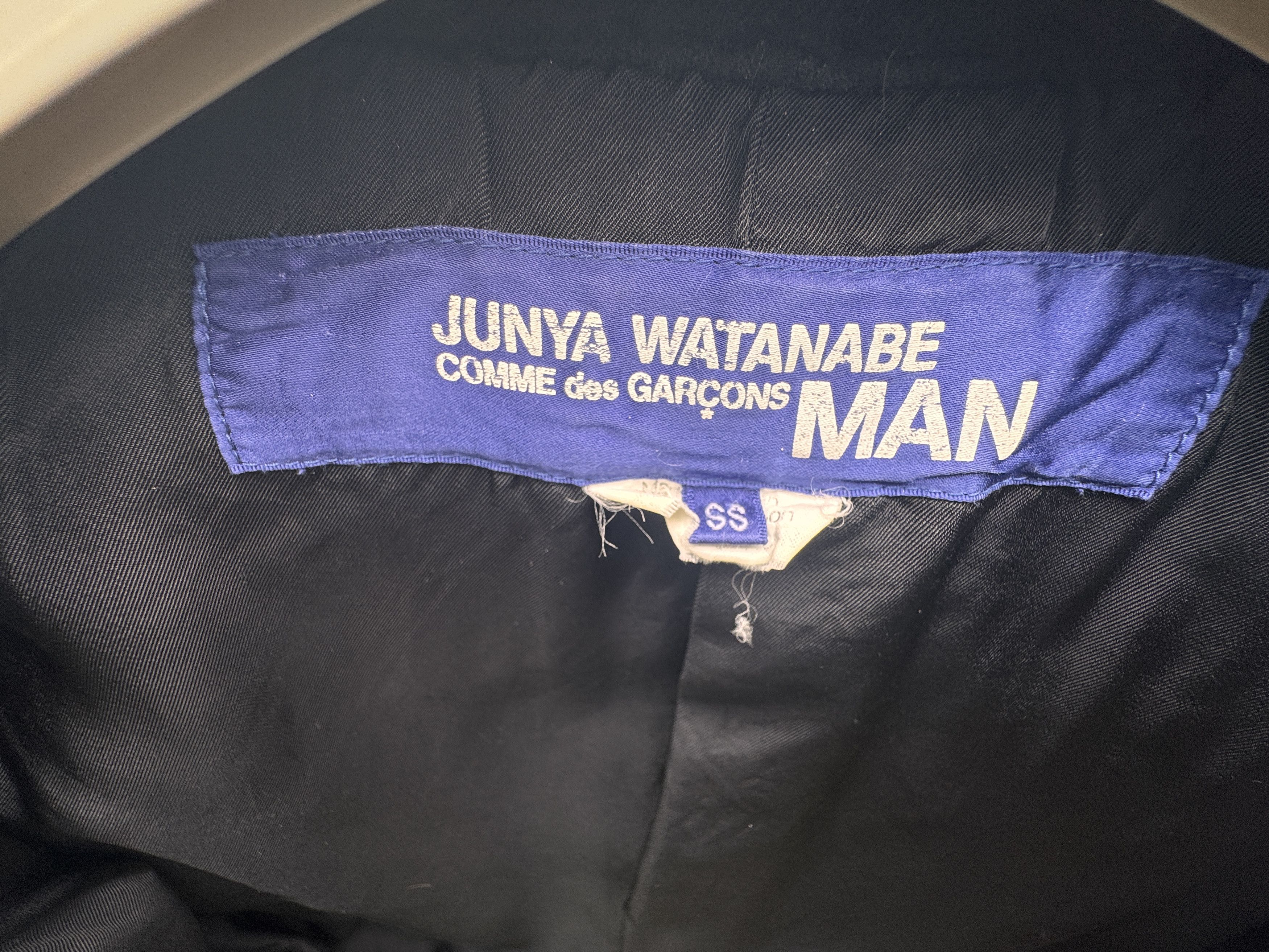 Comme des Garcons Junya Watanabe x Comme des Garcons Biker Wool Jacket Size US M / EU 48-50 / 2 - 3 Thumbnail