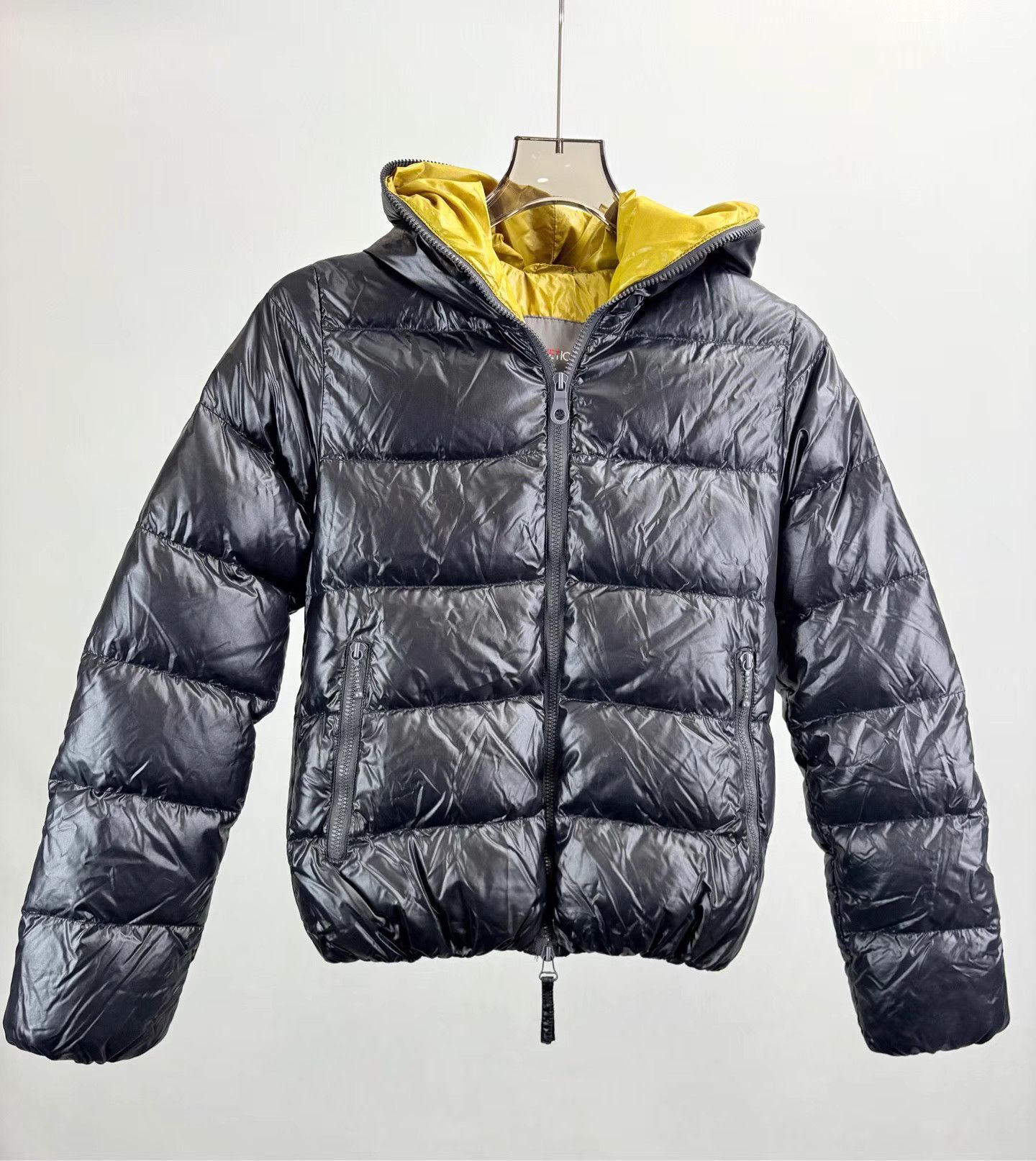 Duvetica DUVETICA Black Down Jacket Size US XXS / EU 40 - 1 Thumbnail