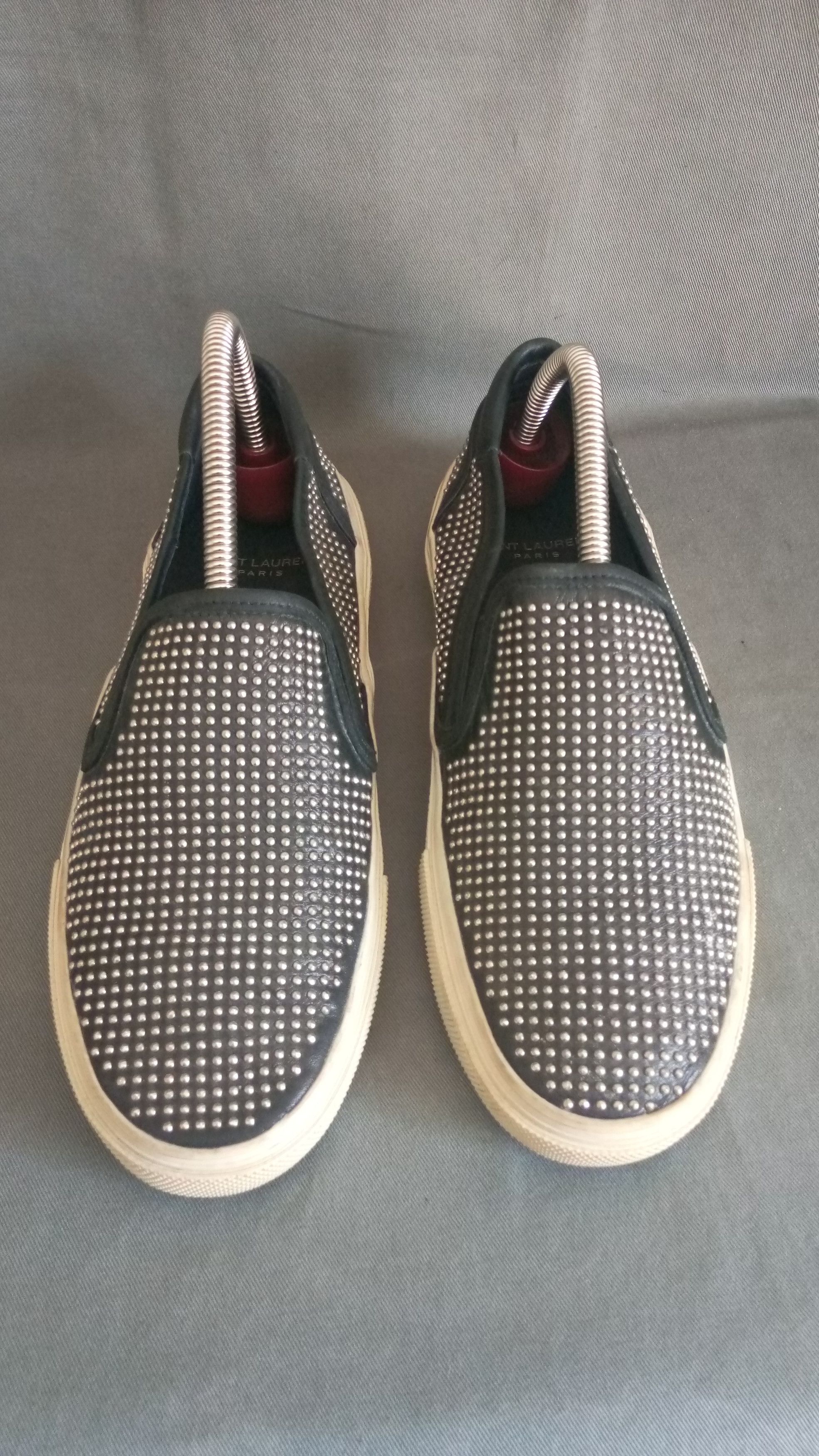 Saint Laurent Paris Saint Laurent Studd Lo Top Slip On Sneakers Size US 6.5 / IT 36.5 - 2 Thumbnail
