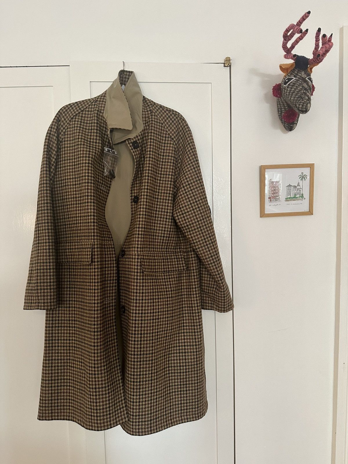 Drake's Drake's Reversible Balmacaan Coat never worn, tags Size US M / EU 48-50 / 2 - 5 Thumbnail