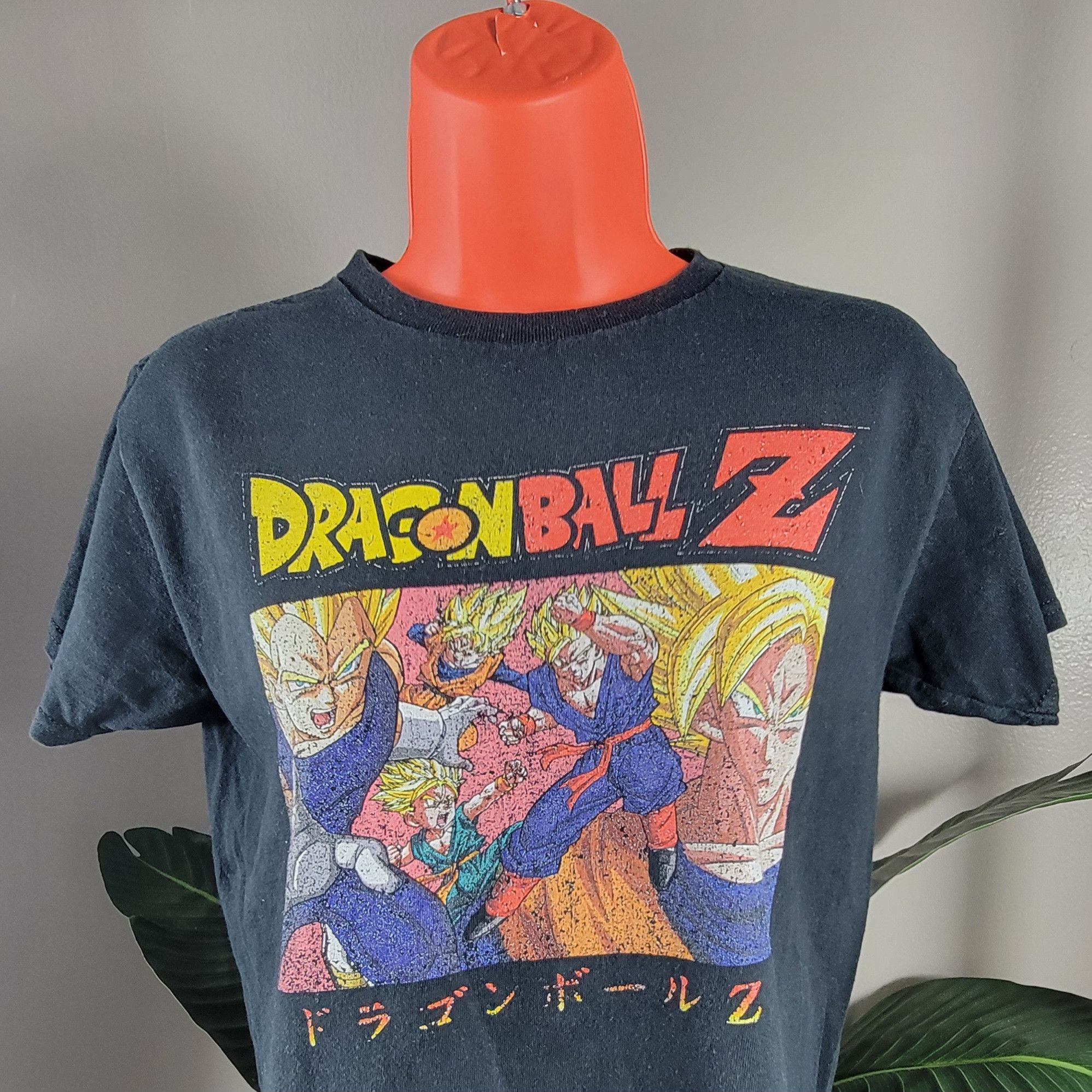 Cartoon Network Dragon Ball Z baby tee black cotton t-shirt 🐉 Size M / US 6-8 / IT 42-44 - 1 Thumbnail
