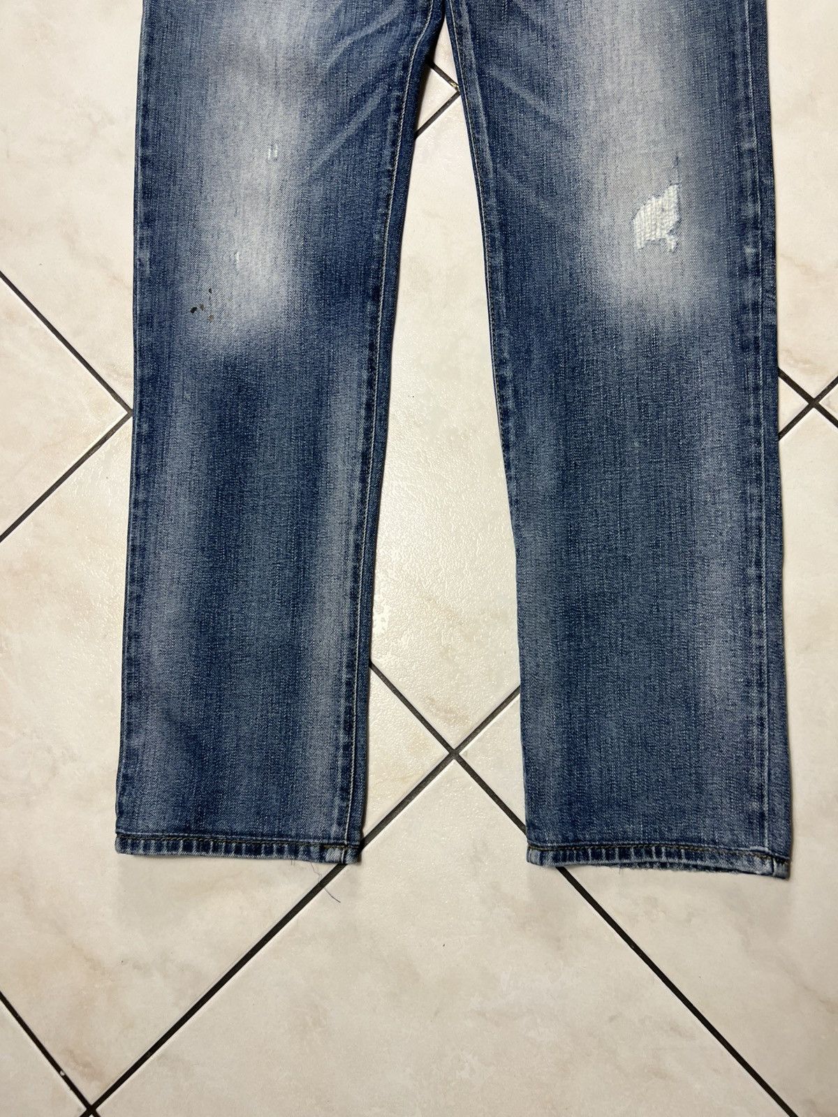 Giorgio Armani Vintage Giorgio Armani jeans distressed denim washed pants Size US 32 / EU 48 - 5 Thumbnail