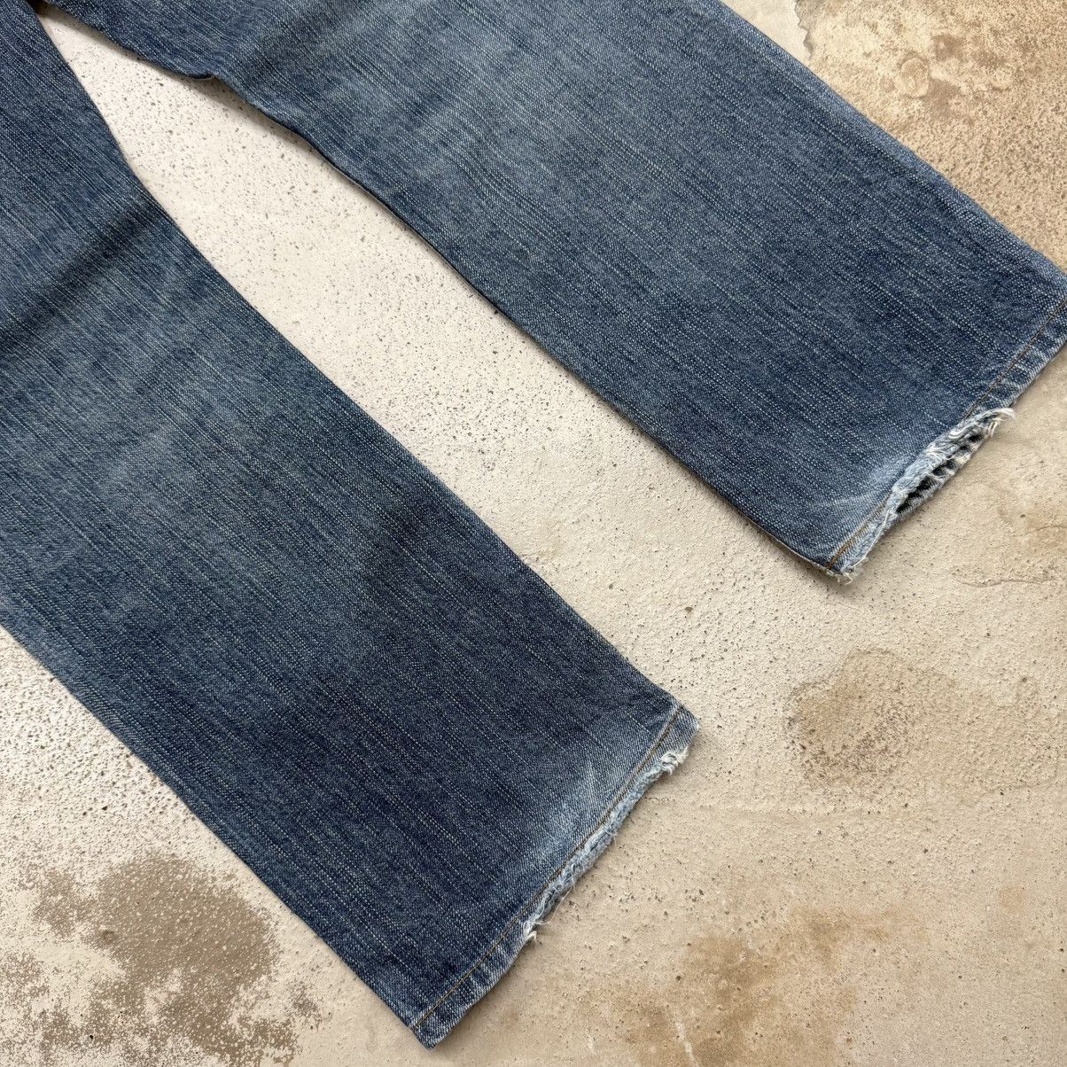 Edwin Miss Edwin 503 Rude Distressed Japanese Denim Pants Size 28" / US 6 / IT 42 - 13 Thumbnail