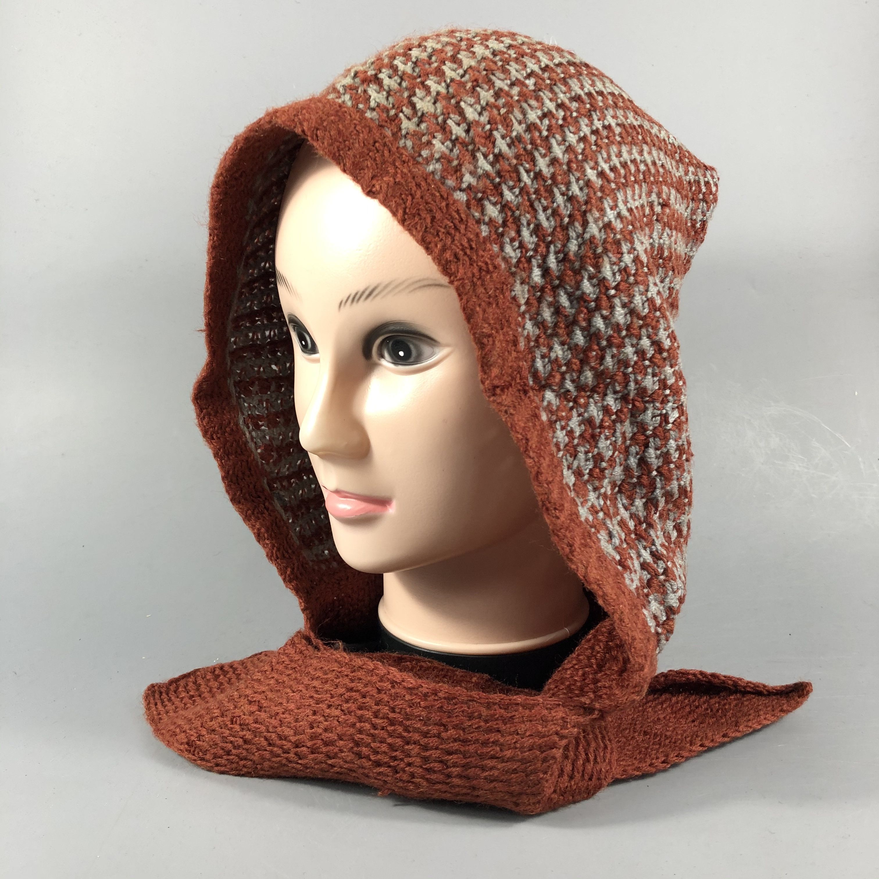Japanese Brand Japanese Brand Cowl Beanie Hat Size ONE SIZE - 2 Thumbnail