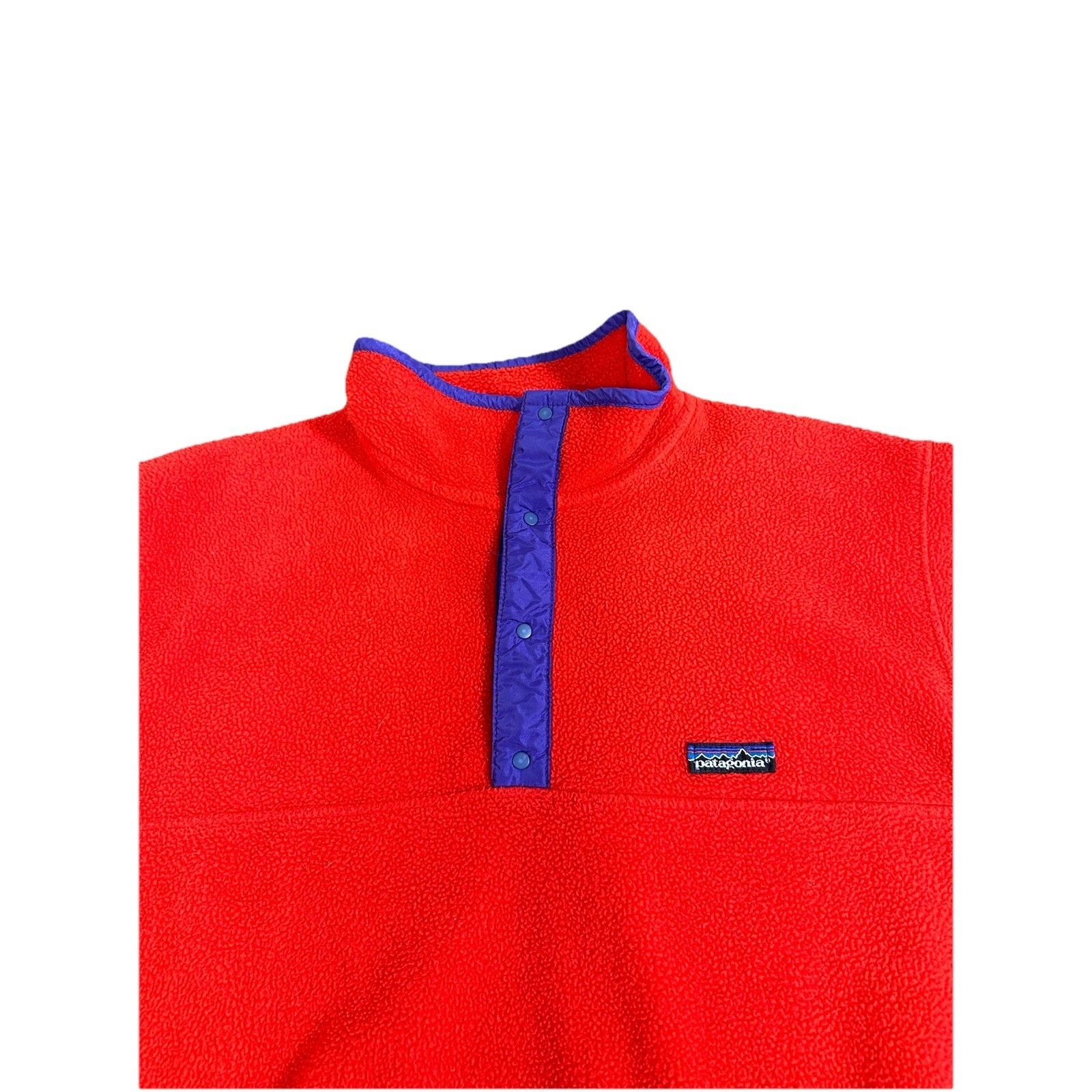 Patagonia Vintage 90s Patagonia Synchilla Snap T Fleece Men's Size Lar Size US L / EU 52-54 / 3 - 2 Thumbnail
