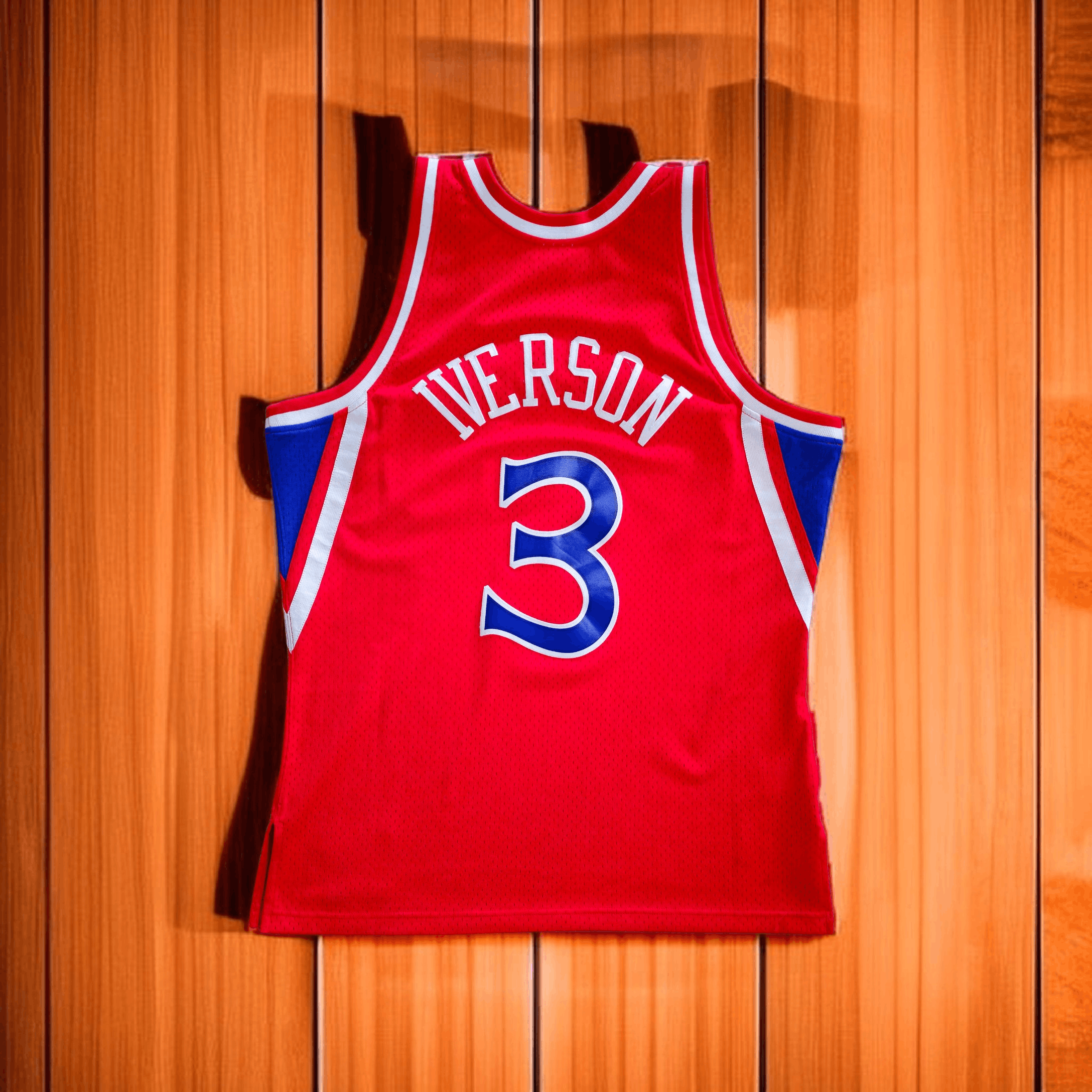 Mitchell & Ness Allen Iverson Mitchell & Ness Hardwood Classics NBA Jersey Size US XL / EU 56 / 4 - 2 Thumbnail