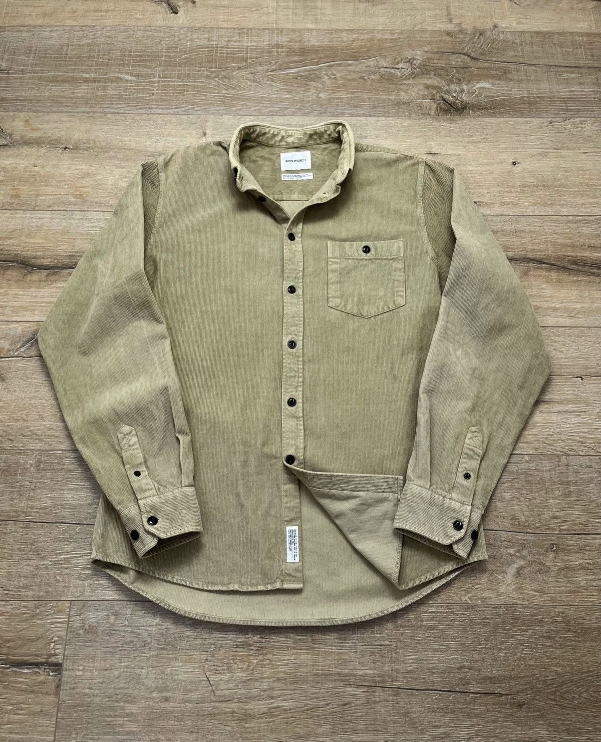 Norse Projects Norse Projects Velvet Anton Corduroy Long Sleeve Shirt 00s Size US M / EU 48-50 / 2 - 4 Thumbnail
