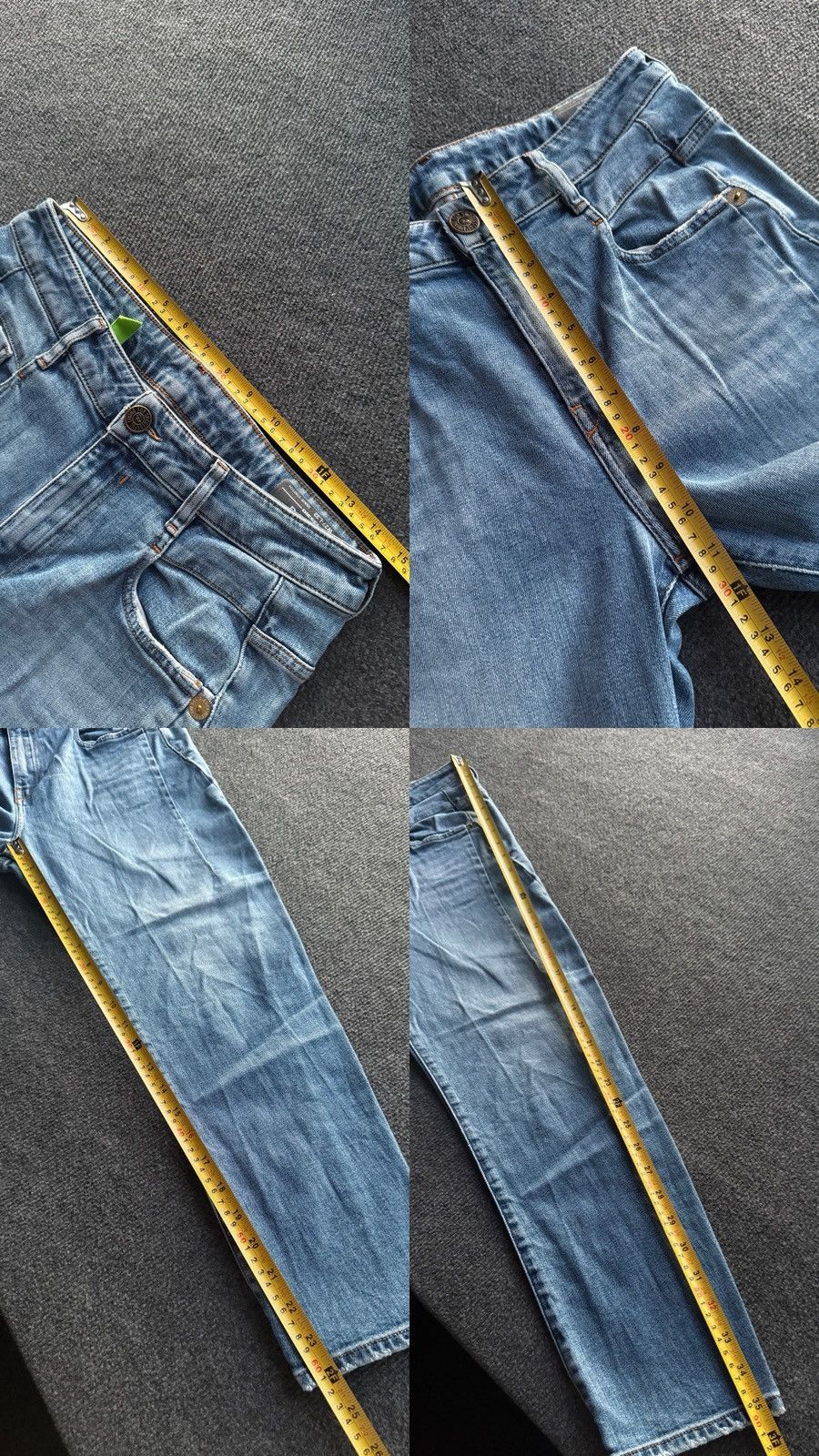 Diesel Luxury 00s Diesel D-Fayza Boyfriend Low Waist Tapered Jeans Size 27" / US 4 / IT 40 - 20 Thumbnail
