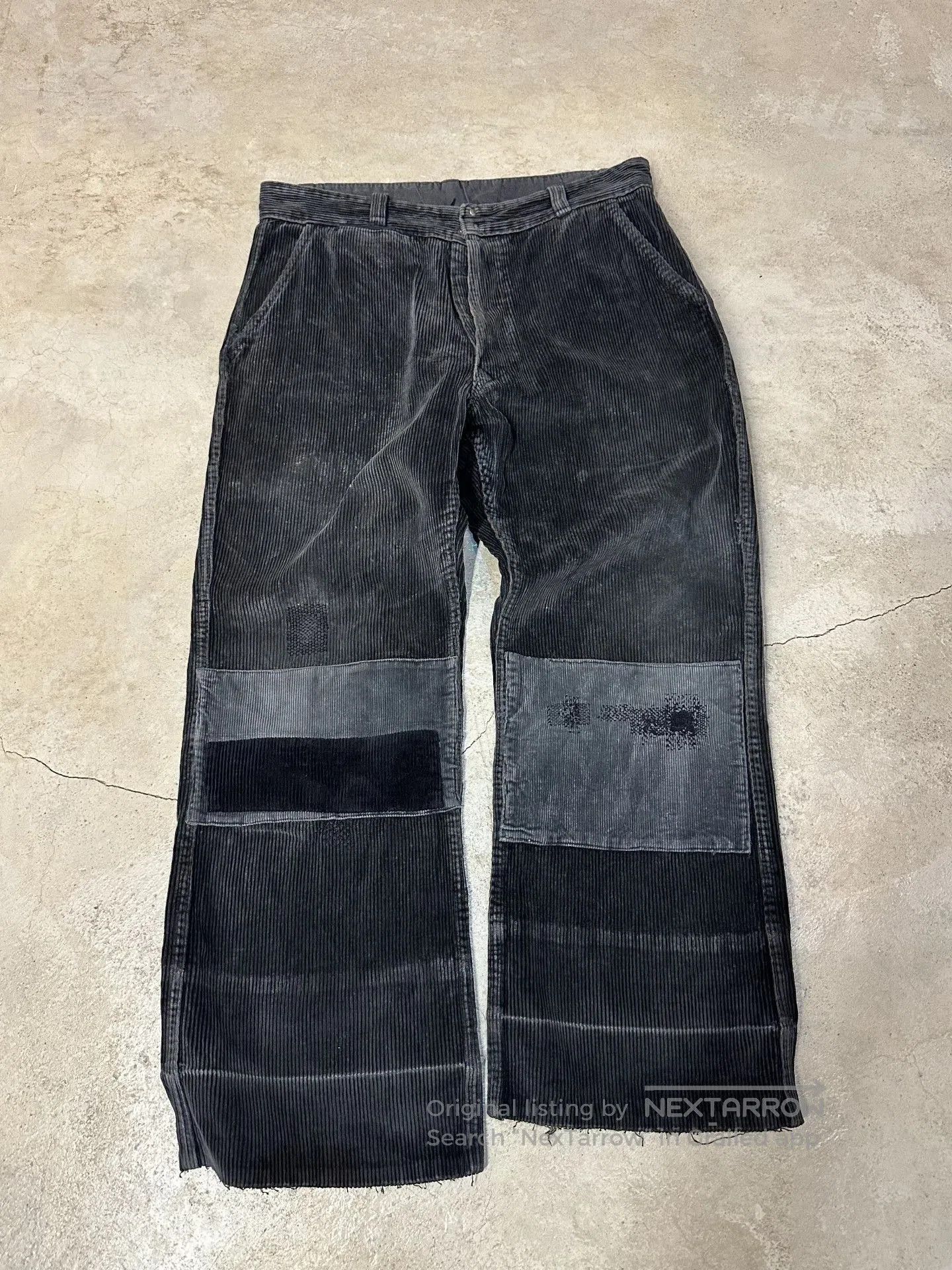 Vintage Vintage 50s French Workwear Corduroy Pants. Size US 31 - 9 Thumbnail