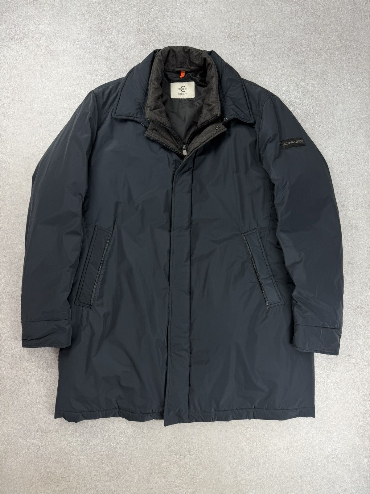 Cerruti 1881 Cerruti 1881 Men’s Nylon Jacket Navy Blue Size 58 Size US XXL / EU 58 / 5 - 2 Thumbnail