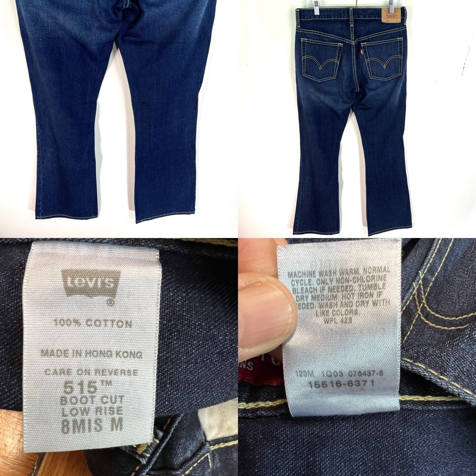 Levi's Levi's 515 Nouveau Bootcut Jeans Women’s 8 Regular 32x32 Blue Denim Stretch Size 30" / US 8 / IT 44 - 8 Thumbnail