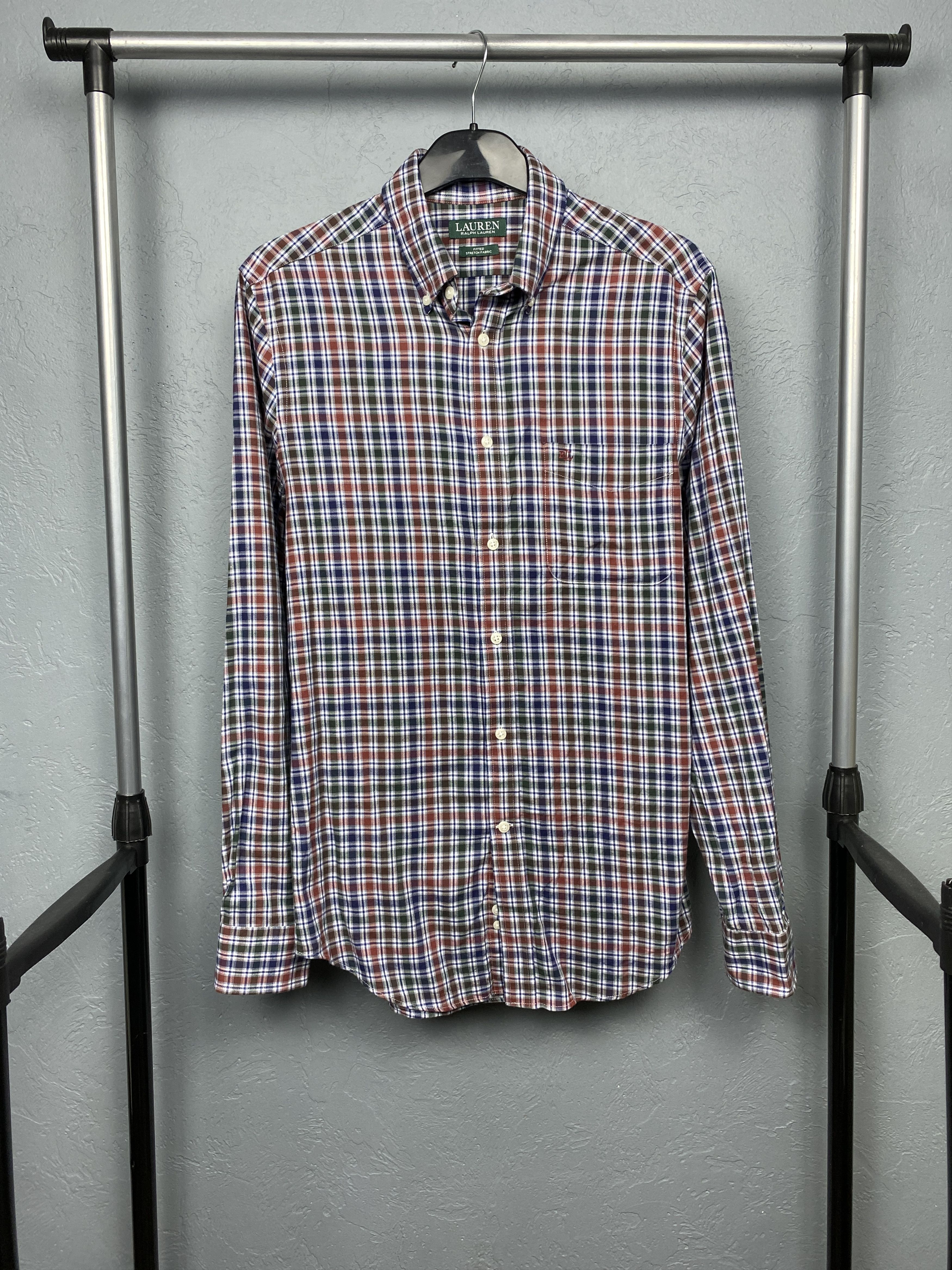 Lauren Ralph Lauren Polo Ralph Lauren Mens Long Sleeve Check Shirt Size US L / EU 52-54 / 3 - 1 Thumbnail