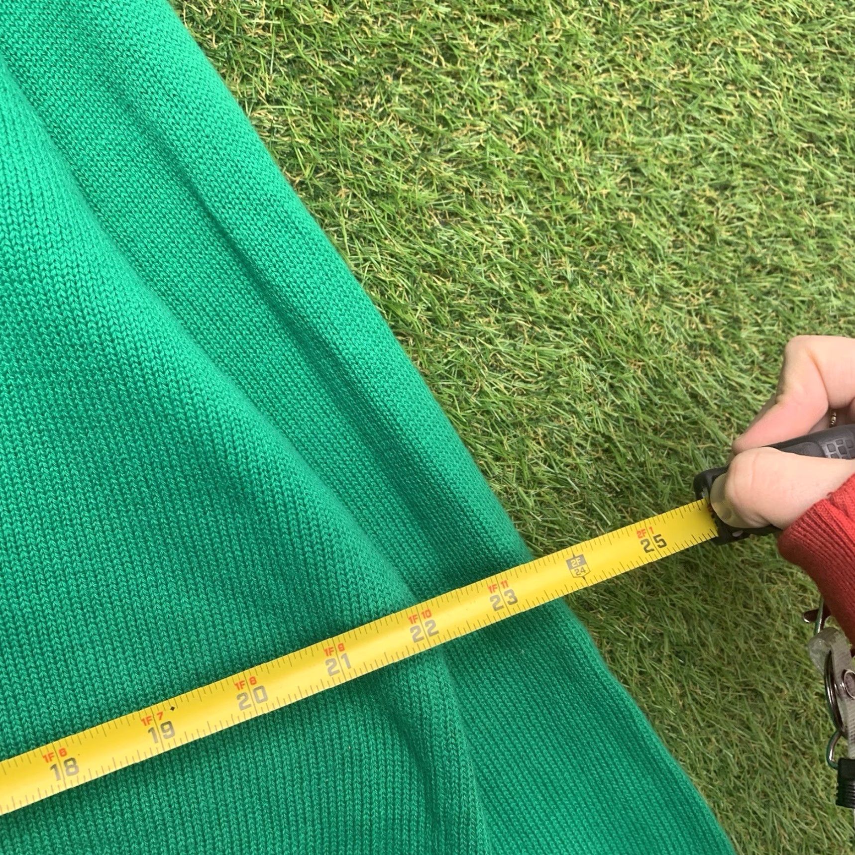 Vintage VINTAGE Slazenger Masters Golf Sweater Mens XL V-Neck Green Embroidered Logo Retro Hulking Pullover Size US XL / EU 56 / 4 - 5 Thumbnail