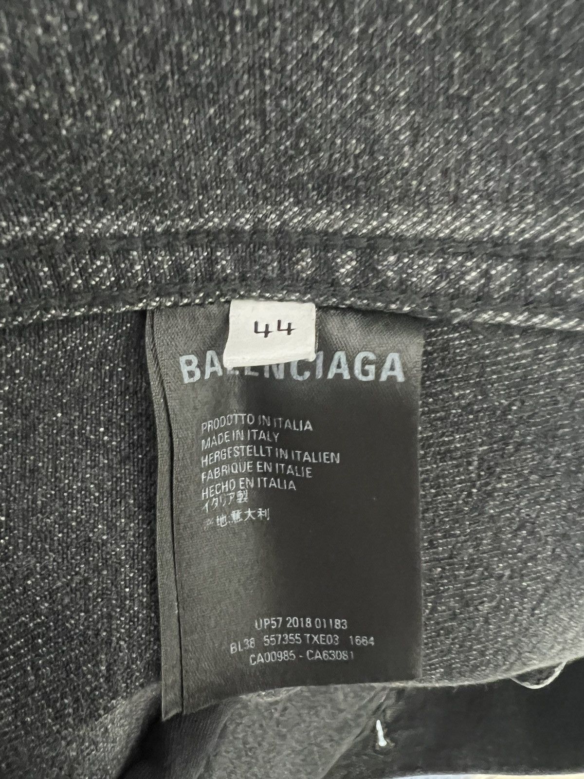 Balenciaga Balenciaga two pieces Denim jacket Size US S / EU 44-46 / 1 - 7 Thumbnail