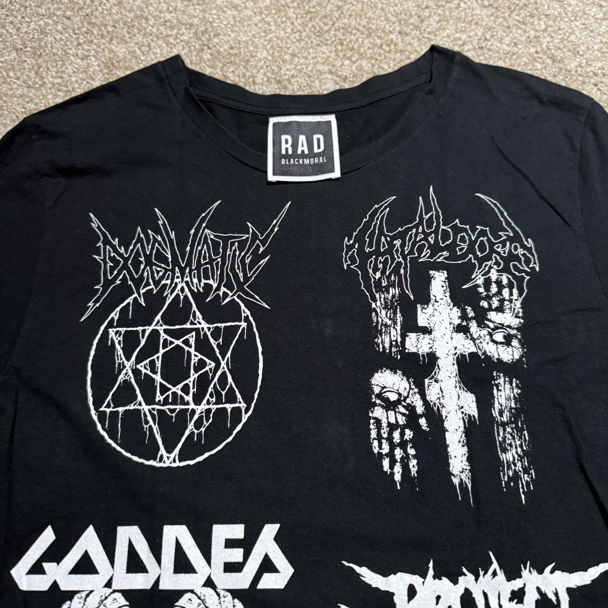 Other the GazettE Dogmatic Official Merchandise Tag RAD BLACKMORAL Size US L / EU 52-54 / 3 - 3 Thumbnail