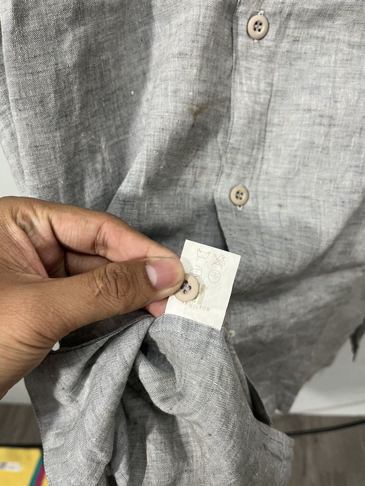 Issey Miyake issey miyake short shirt Size US L / EU 52-54 / 3 - 5 Thumbnail