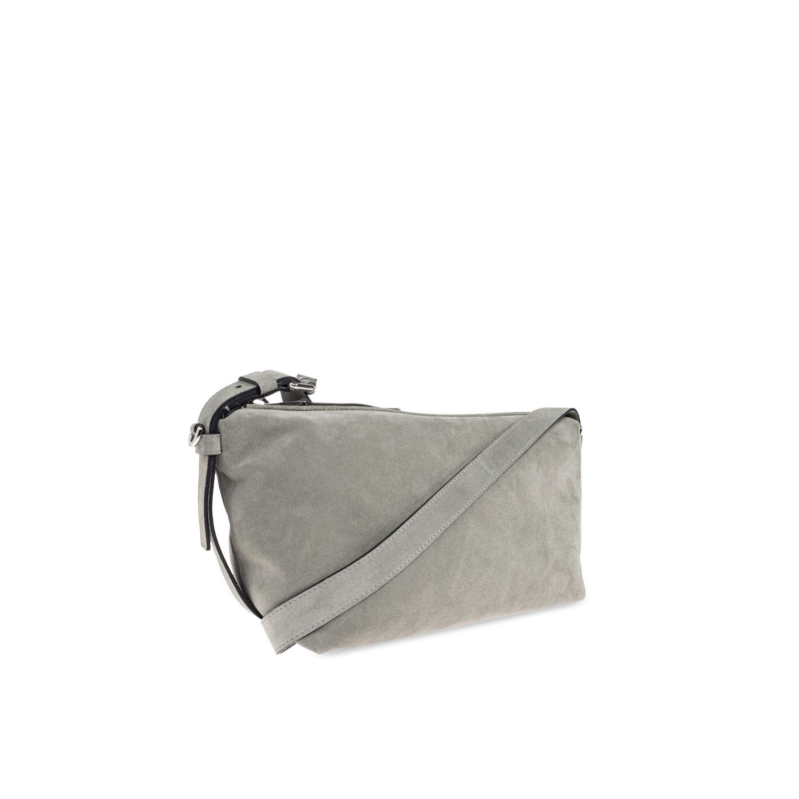 Moschino MOSCHINO Gray Suede Shoulder Bag New & Authentic Size ONE SIZE - 3 Thumbnail