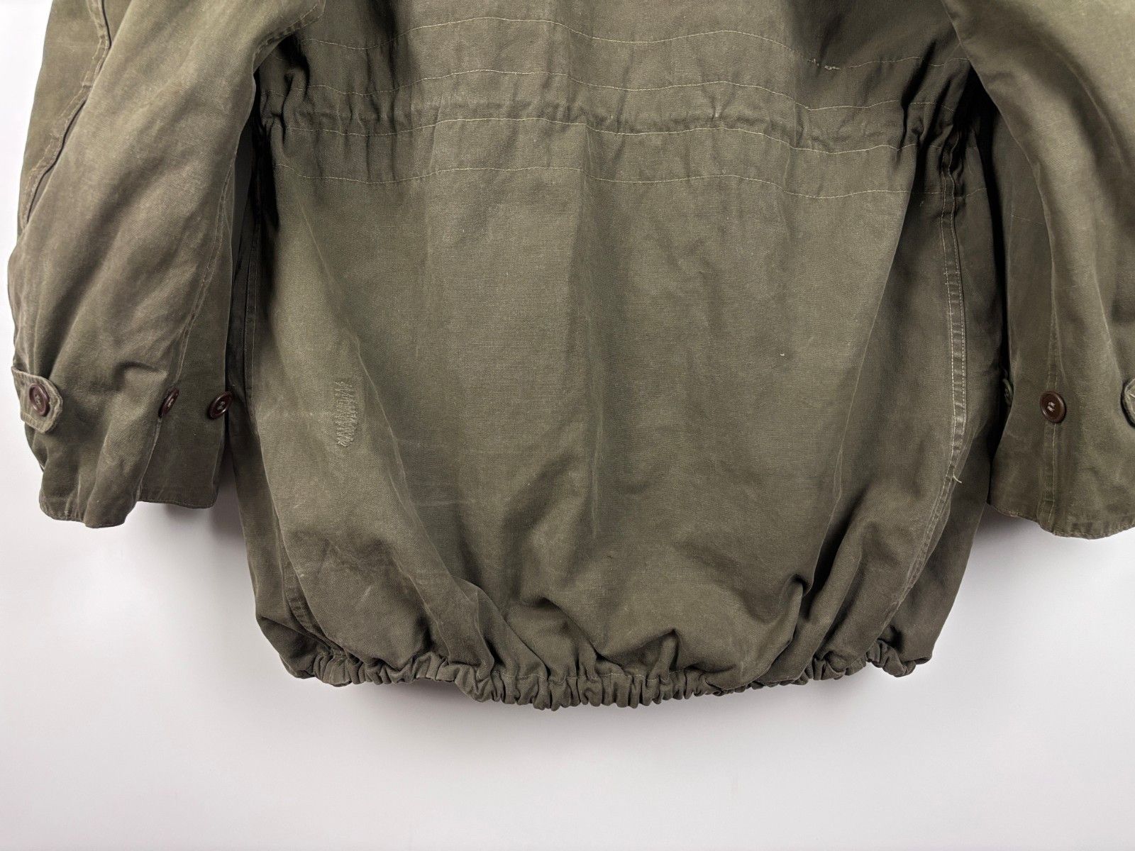 Other Vintage 1960-70s Dutch Military Army Parka Field Jacket ~L Size US L / EU 52-54 / 3 - 7 Thumbnail
