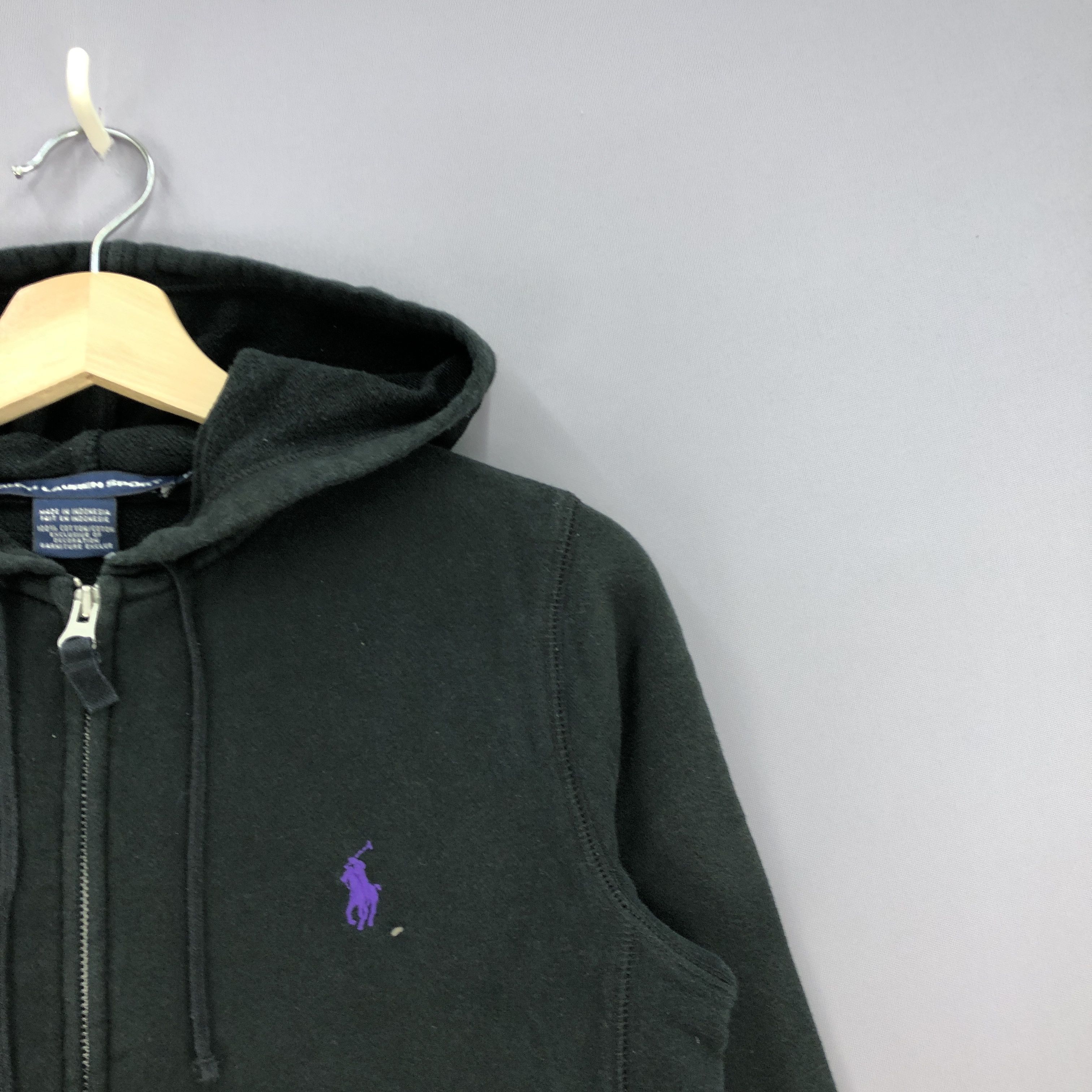 Polo Ralph Lauren × Vintage Ralph Lauren Sweater Hoodie Polo Ralph Lauren Sweatshirt Size S / US 4 / IT 40 - 3 Thumbnail
