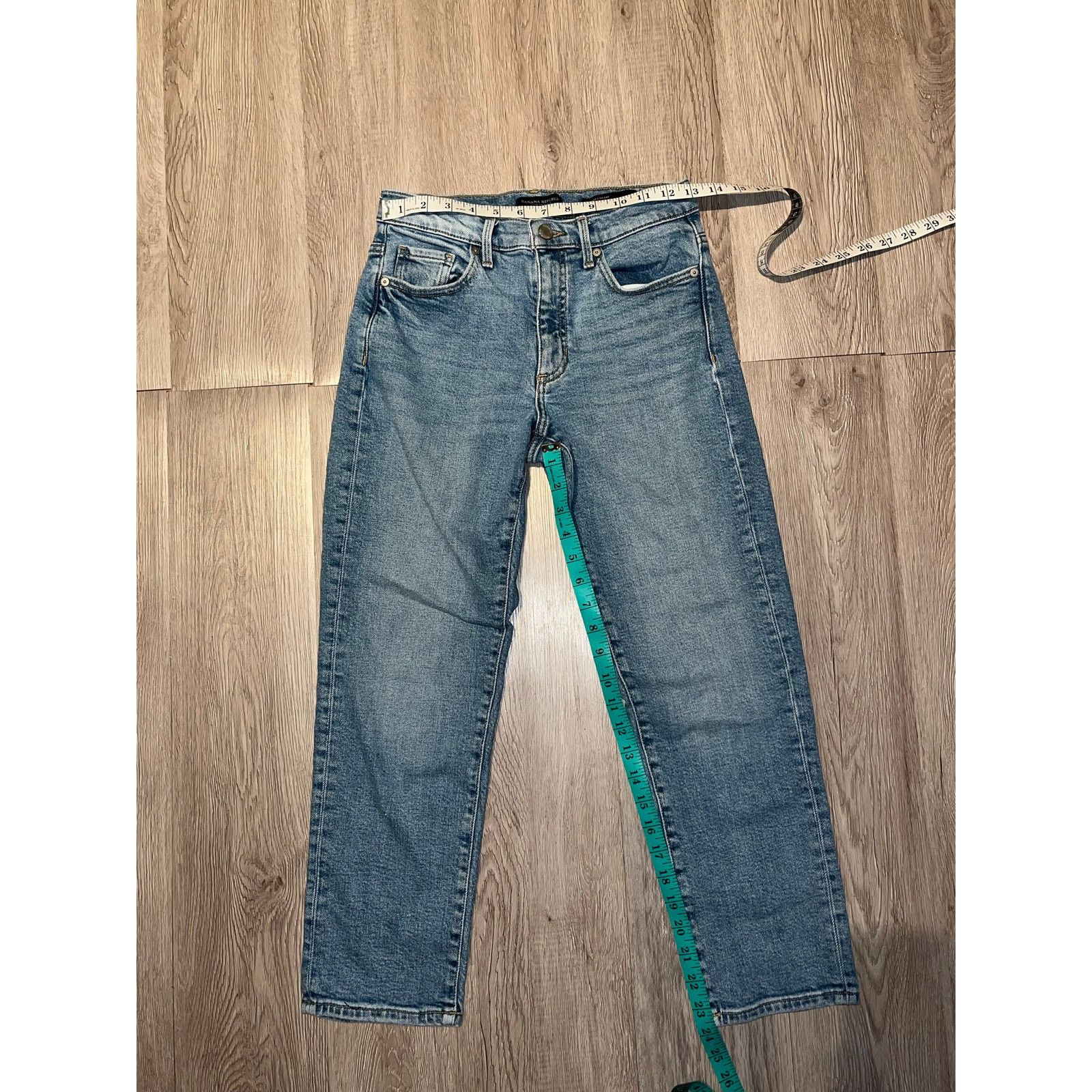 Banana Republic Banana Republic- Premium Denim / Mid-rise Straight / 26 Size 26" / US 2 / IT 38 - 3 Thumbnail