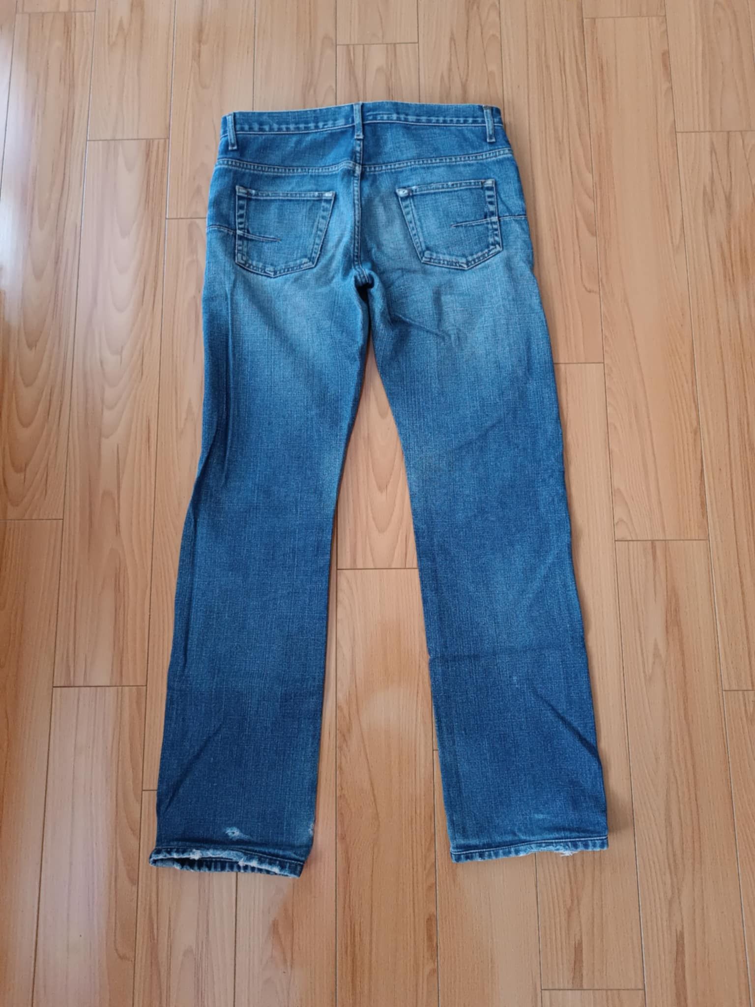 Dior Dior Homme SS2005 'BECK' Rust Washed Jeans Size US 30 / EU 46 - 2 Thumbnail
