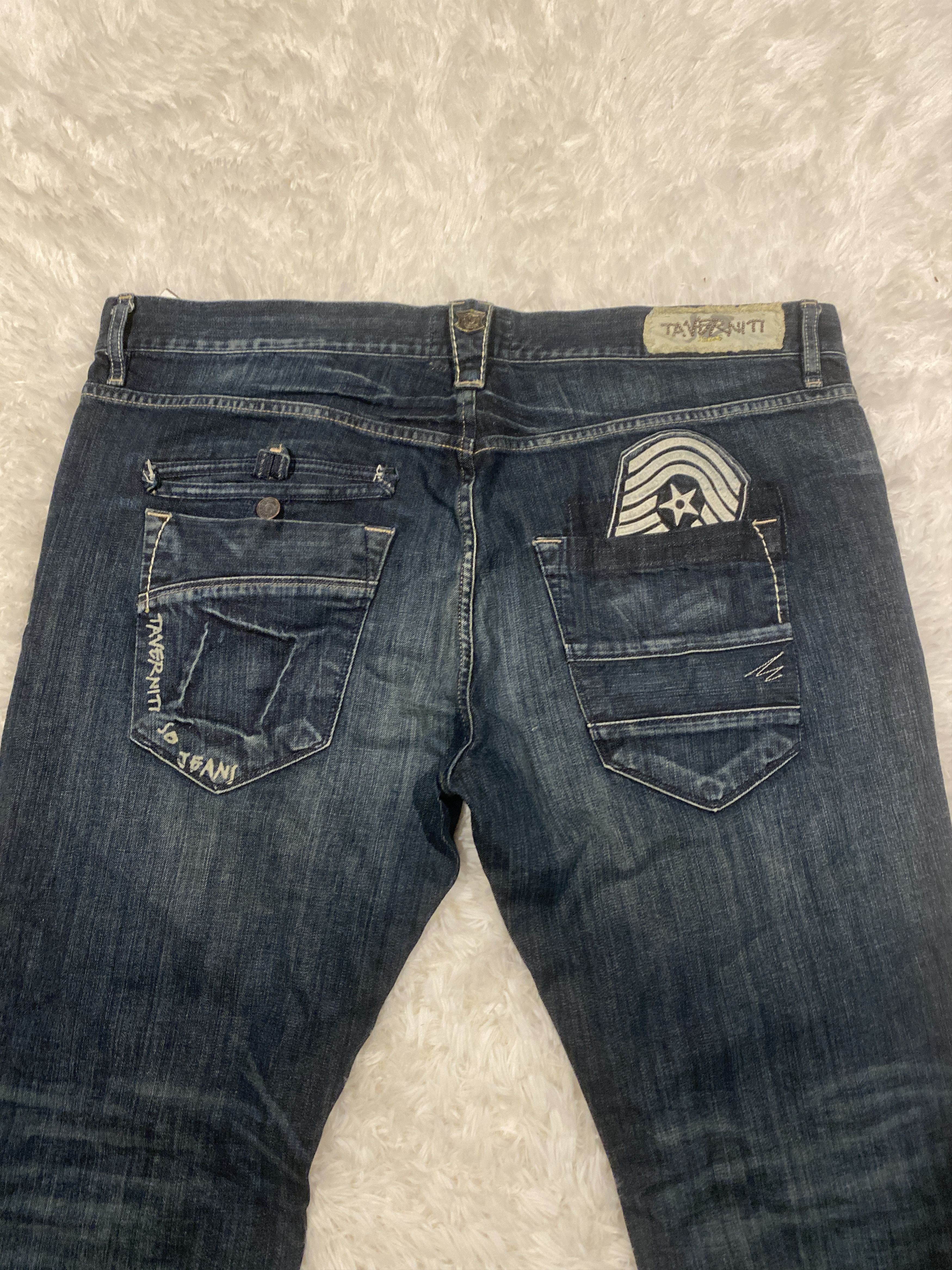 Taverniti Vintage Taverniti SO Embroidered Y2K Jeans By Jimmy Taverni Size US 42 / EU 58 - 1 Thumbnail