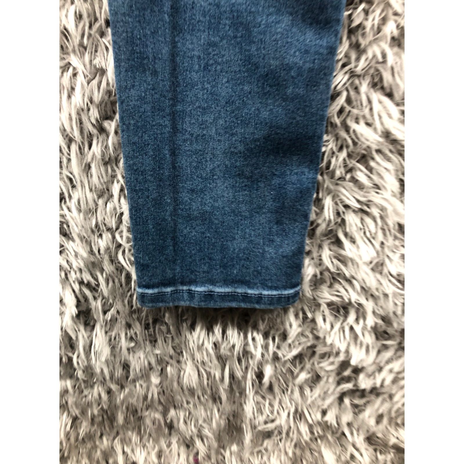H&M H&M High Waist Jegging Jeans Size 29 Womens Mid Rise Dark Wash Blue Denim Jeans Regular Womens 29 Blue Denim Size 29" - 7 Thumbnail