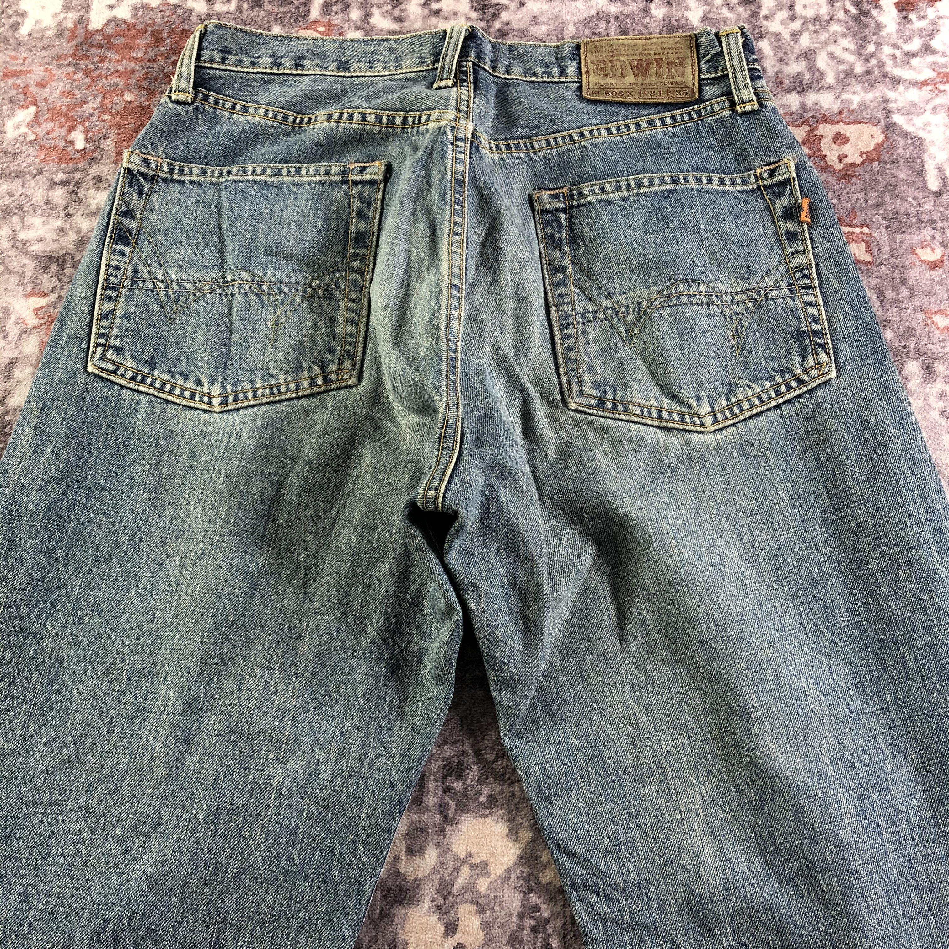 Edwin Vintage Edwin 505 Selvedge Jeans-JM3589 Size US 31 - 5 Thumbnail