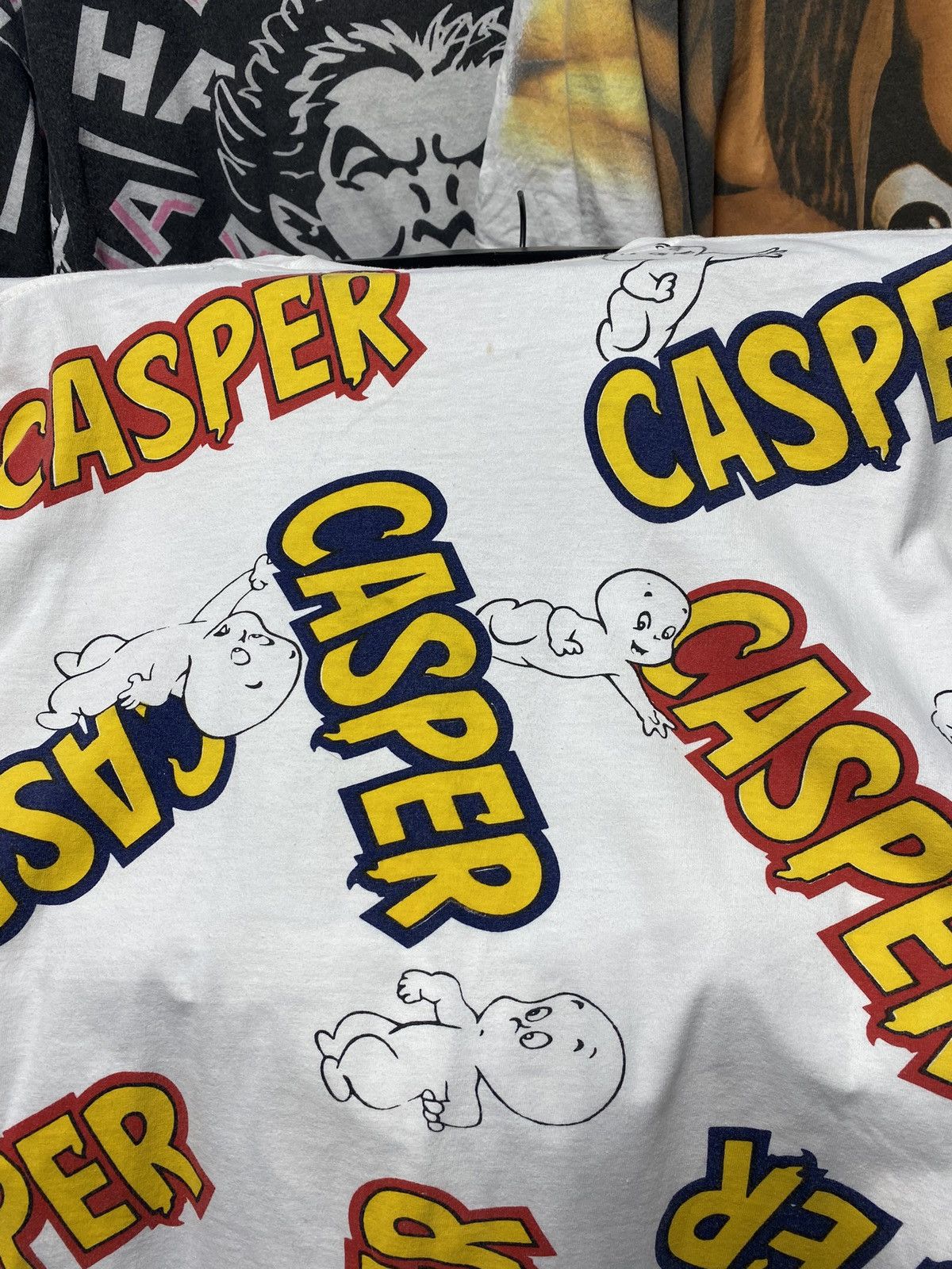 Vintage 90’s Vintage Casper All Over Print Tee Shirt Medium Size US M / EU 48-50 / 2 - 5 Thumbnail