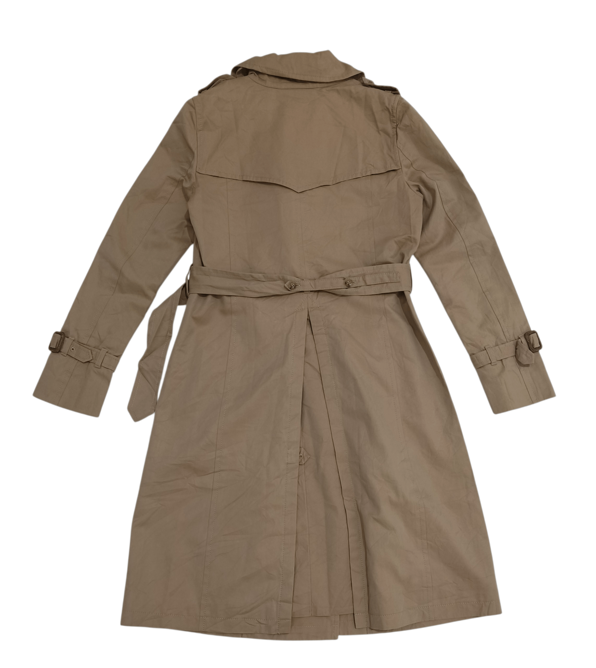 United Arrows UNITED ARROWS Tokyo Japanese Luxury Women's Trench Spy Coat Size M / US 6-8 / IT 42-44 - 2 Thumbnail