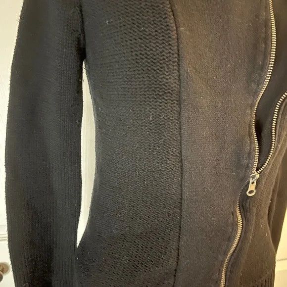 Mossimo Mossimo Supply Co. Zip Up Black Cardigan XL Size XL / US 12-14 / IT 48-50 - 4 Thumbnail