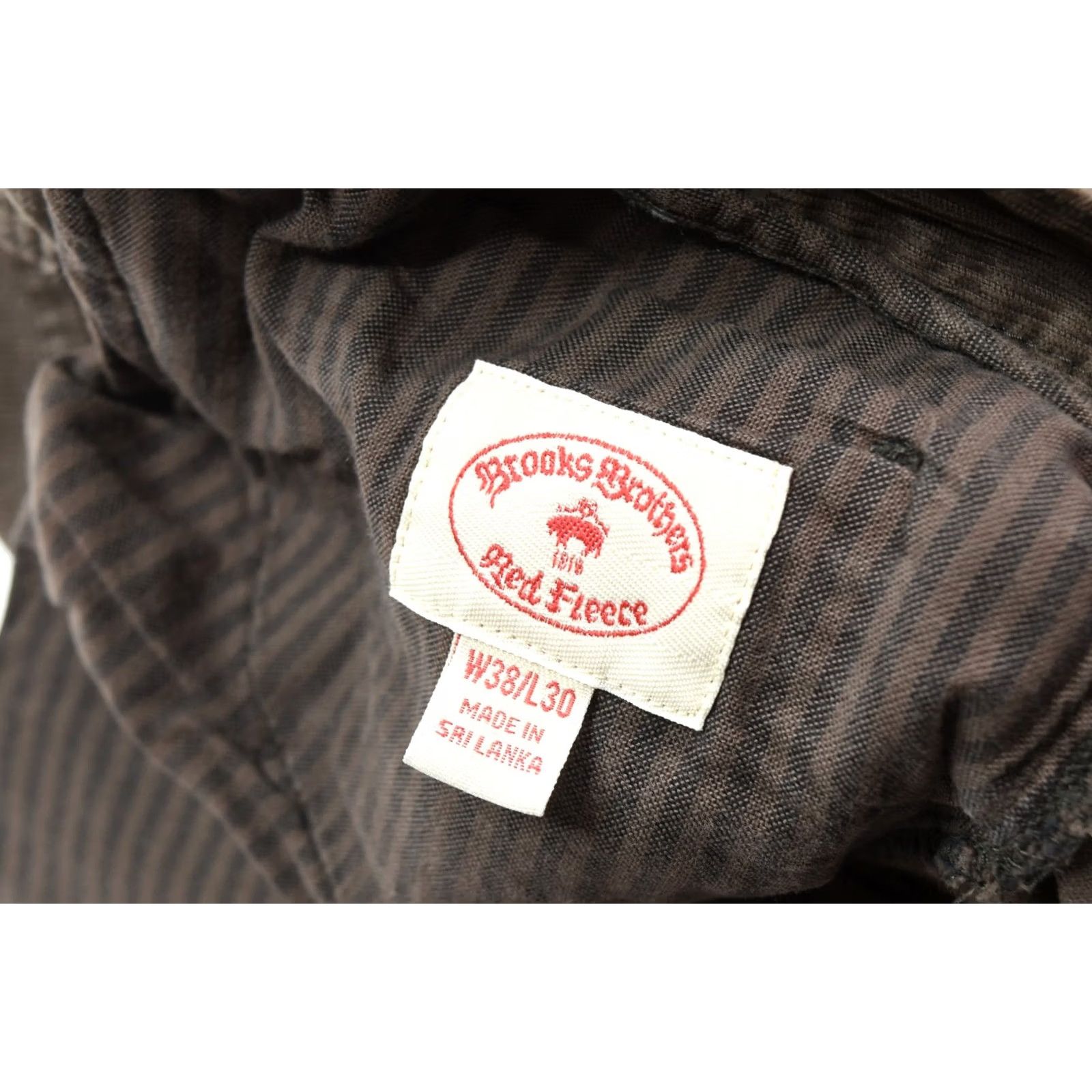 Brooks Brothers Brooks Brothers Red Fleece Corduroy Pants Slim Straight Mens 38x30 Brown Cotton Chino Size US 38 / EU 54 - 5 Thumbnail