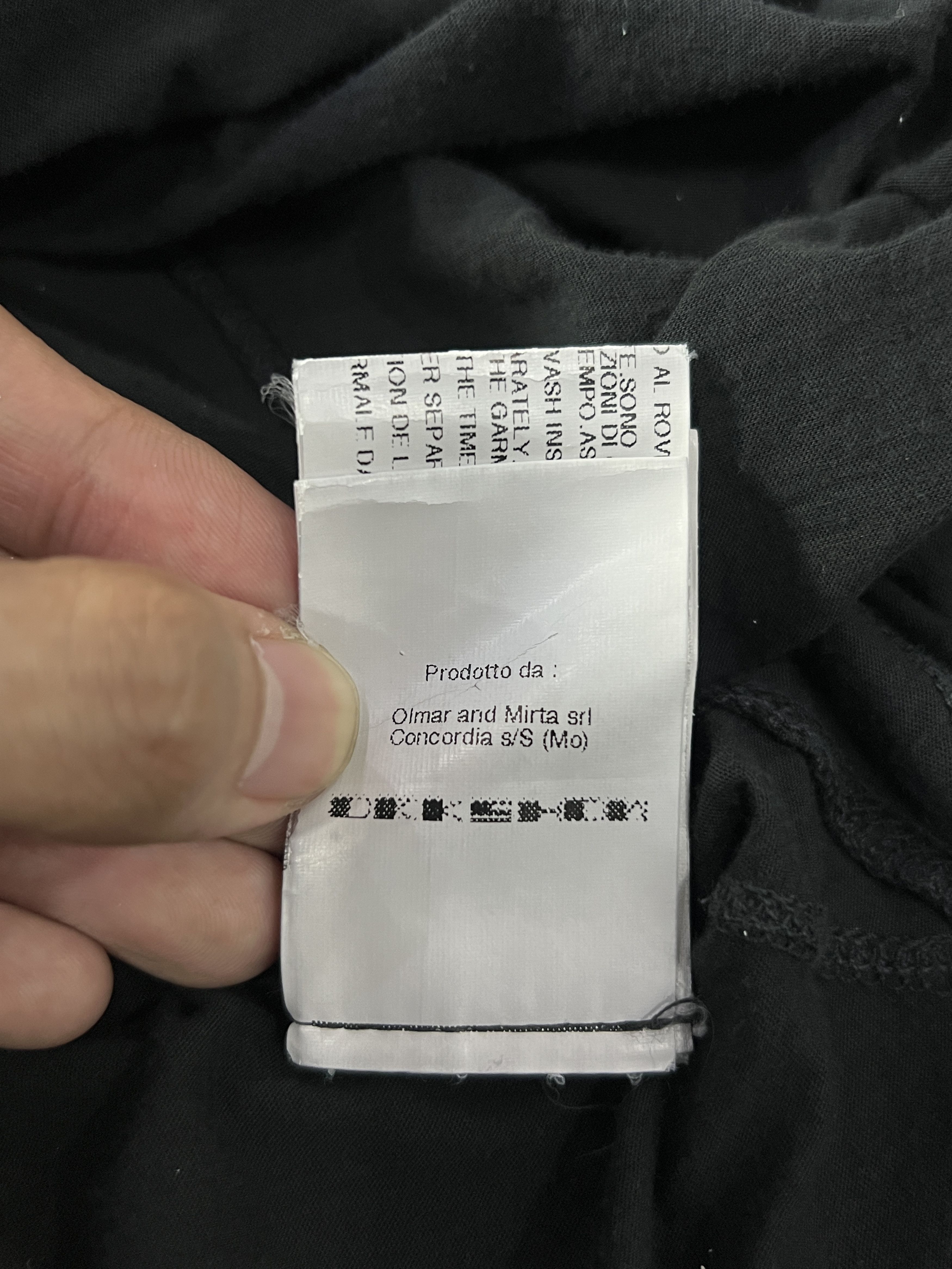 Rick Owens Drkshdw Rick Owens DRKSHDW Level Long Tee Black SS20 Size US M / EU 48-50 / 2 - 12 Thumbnail