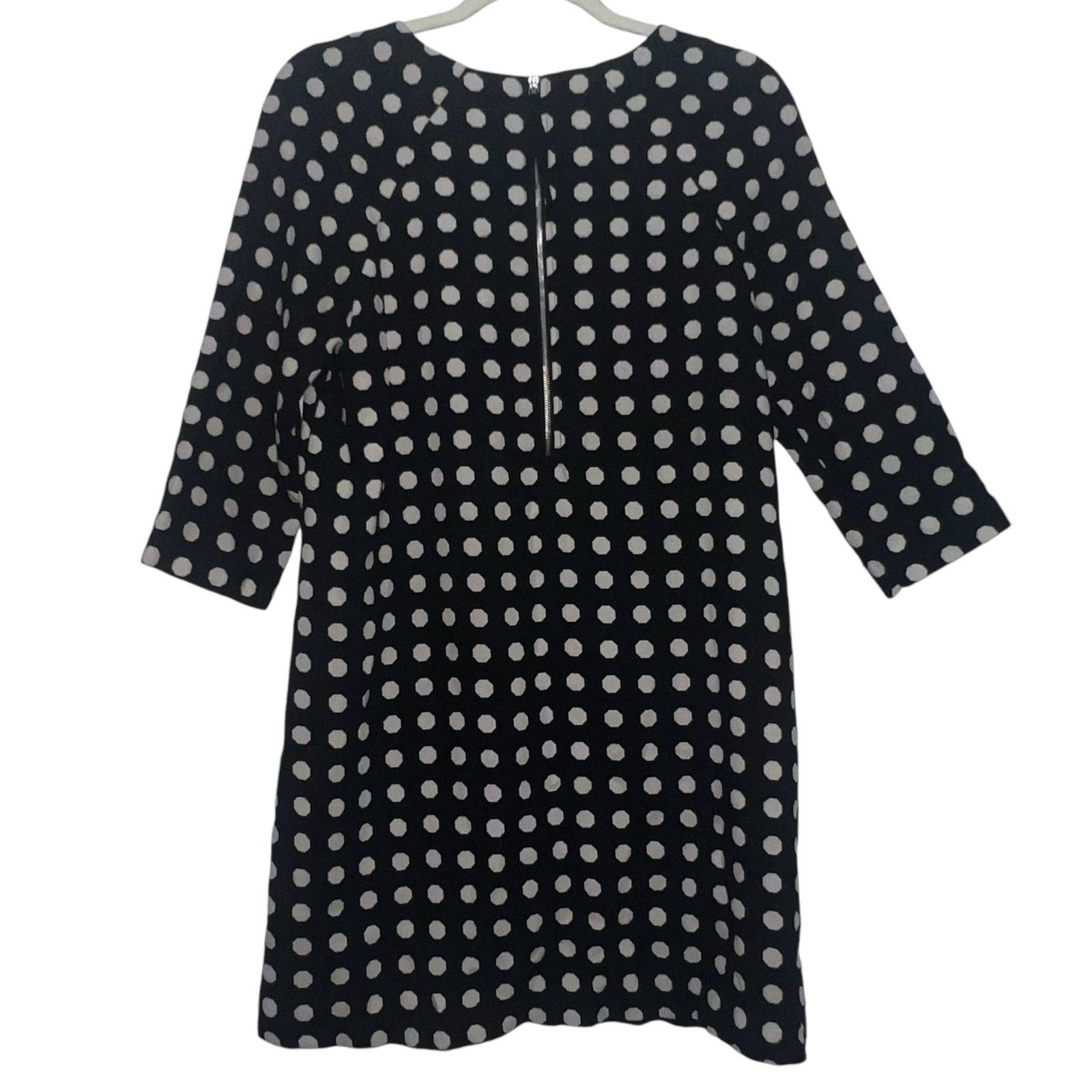 Anthropologie Anthropologie Lili Wang Polka Dot Sheath Dress XS Size XS / US 0-2 / IT 36-38 - 5 Thumbnail
