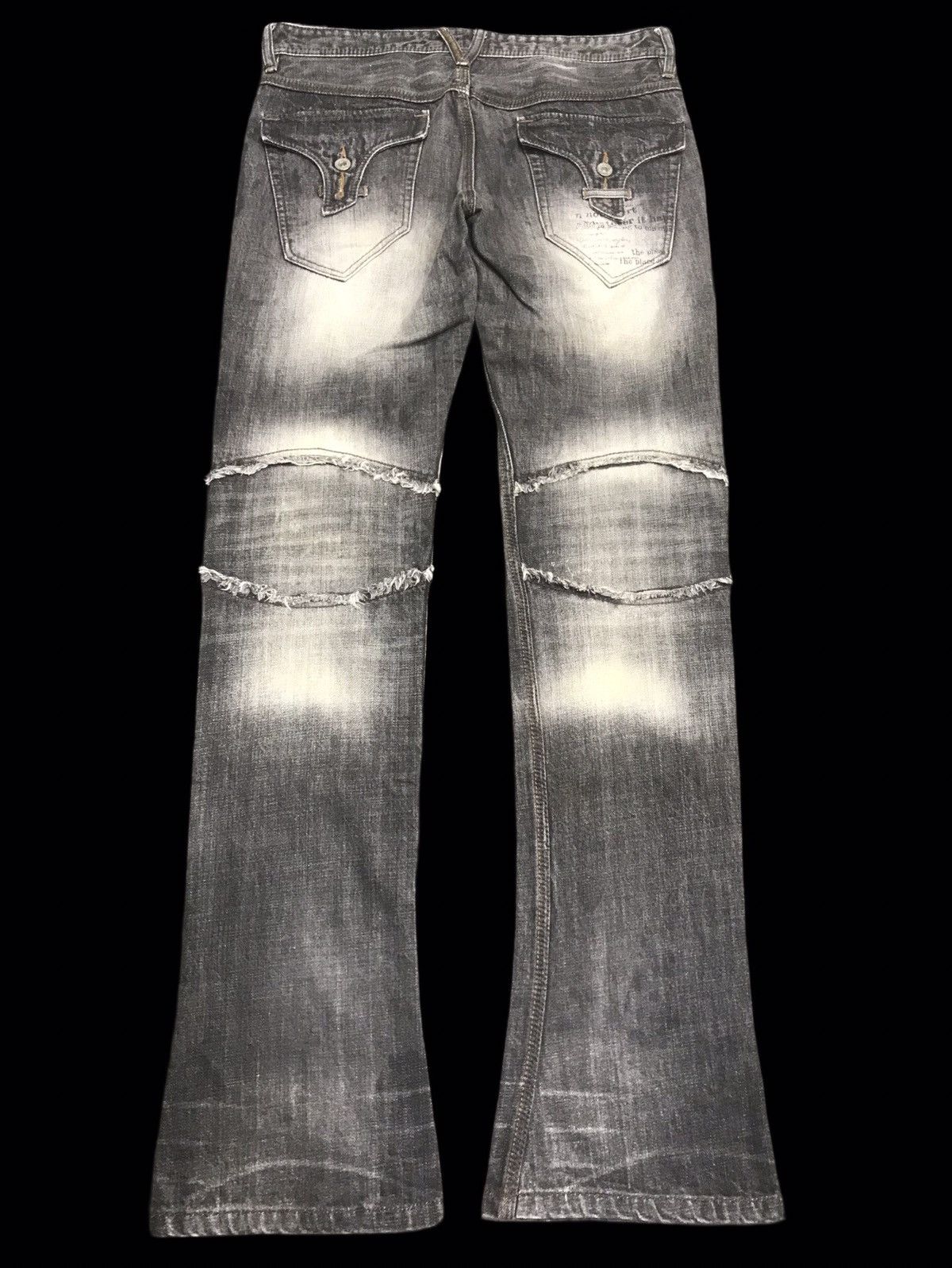 Japanese Brand 💥FLARE💥ARCHIVAL HIDEAWAY NICLE Japan Poem Flare Denim F300 Size US 32 / EU 48 - 2 Thumbnail