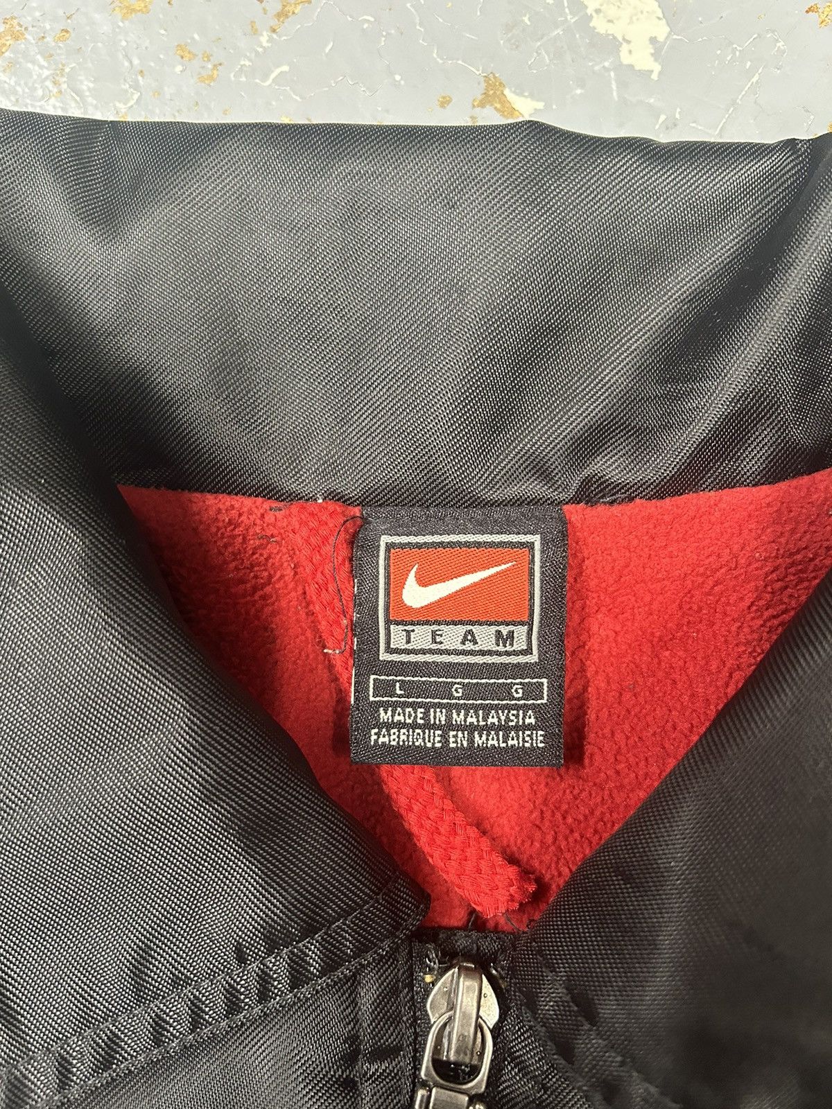Nike × Vintage Crazy Vintage Black Nike Basketball Windbreaker Y2K 90s Size US L / EU 52-54 / 3 - 3 Thumbnail