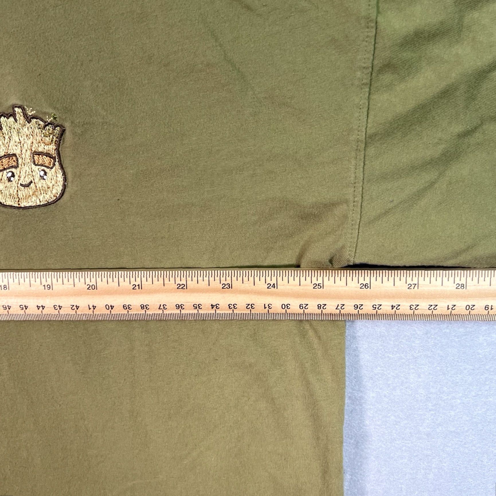 Vintage VINTAGE Marvel We Are Groot T-Shirt Adult XL Olive Green Mens Shirt Size US XL / EU 56 / 4 - 2 Thumbnail