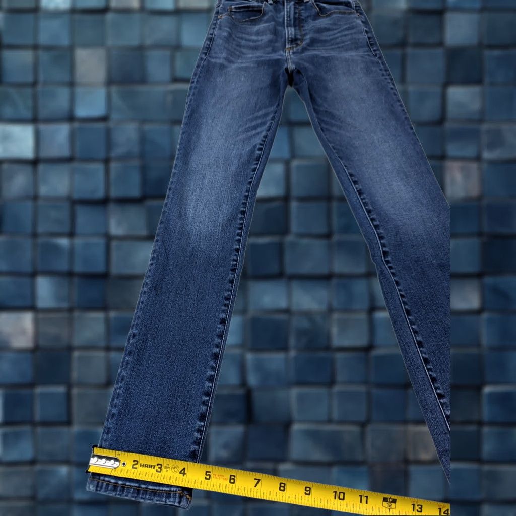Abercrombie & Fitch Abercrombie & Fitch Jeans Women 26 Skinny Denim 5-Pocket Zipper Button Distressed Blue Mid Rise Modern Regular Fit 26x30 Vintage No Size 26" / US 2 / IT 38 - 1 Thumbnail