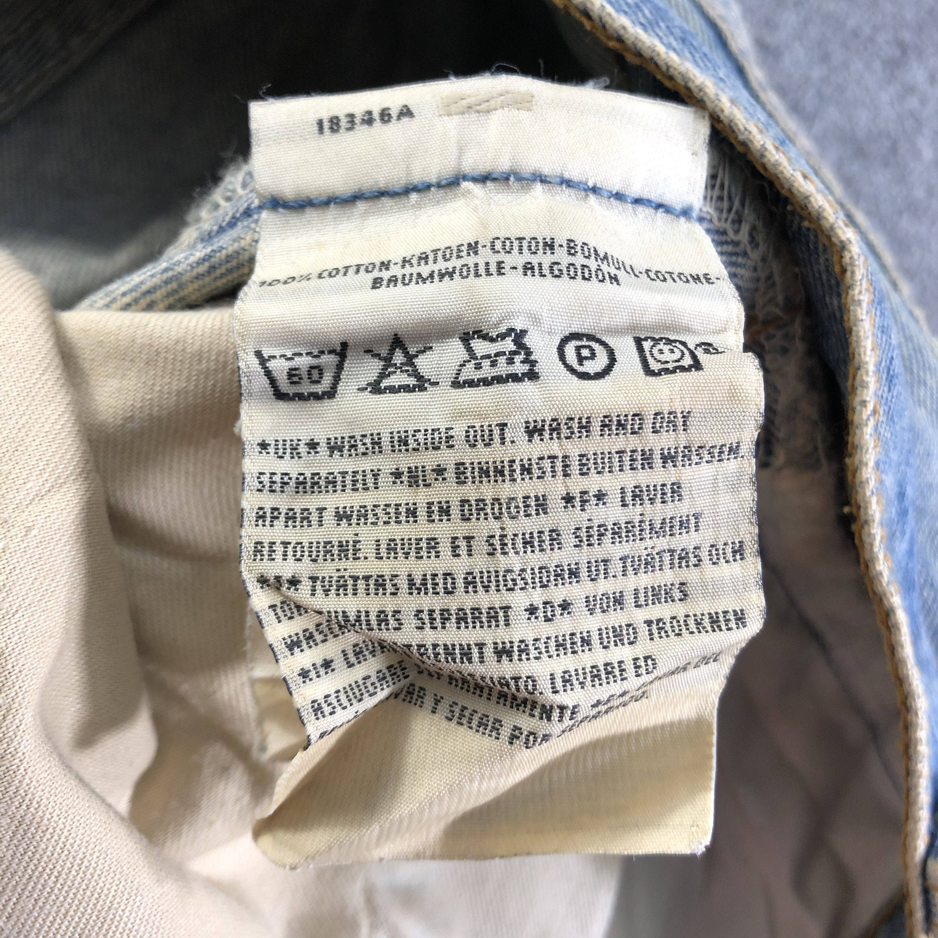 Levi's Vintage Levis 501 Jeans-J4027 Size US 32 / EU 48 - 10 Thumbnail
