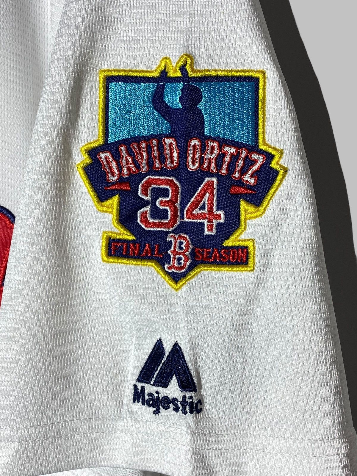 Majestic 🔥Y2K ORTIZ RED SOX MLB BASEBALL JERSEY THROWBACK BOSTON DRIP Size US M / EU 48-50 / 2 - 11 Thumbnail