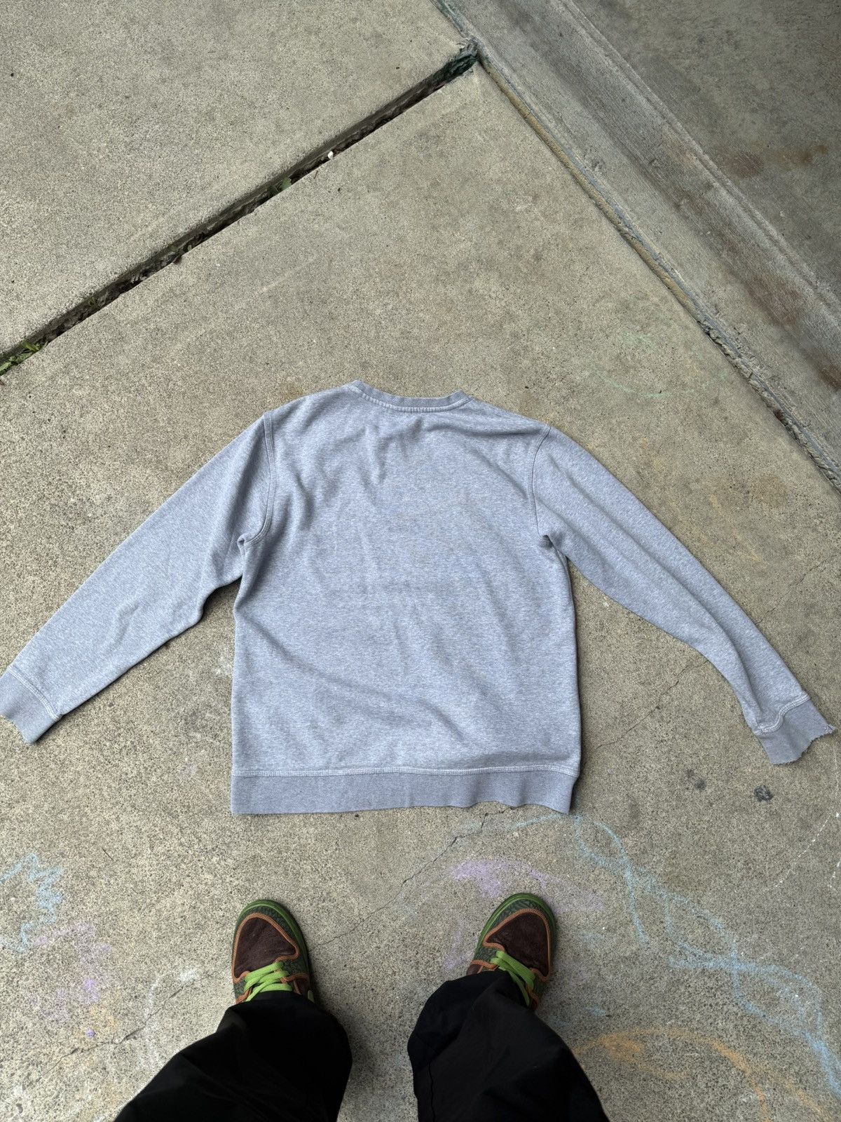 Nike × Vintage Grey center swoosh Size US M / EU 48-50 / 2 - 2 Thumbnail