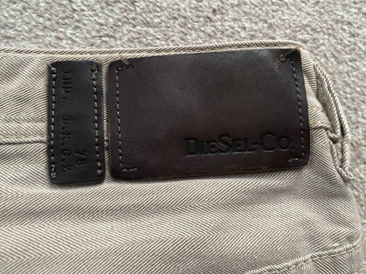 Diesel Diesel Archive Cow Leather Trousers – Straight Leg–32W 32L Size US 32 / EU 48 - 7 Thumbnail