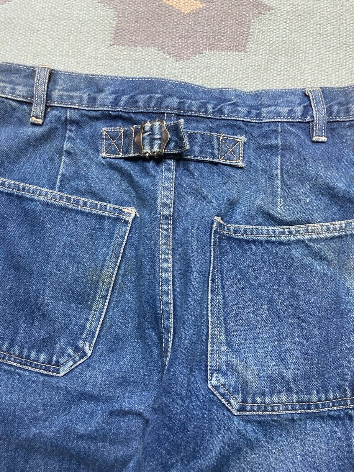 JNCO × Vintage VTG y2k baggy jeans carpenter cargo wide skater JNCO 30x31 Size US 30 / EU 46 - 4 Thumbnail