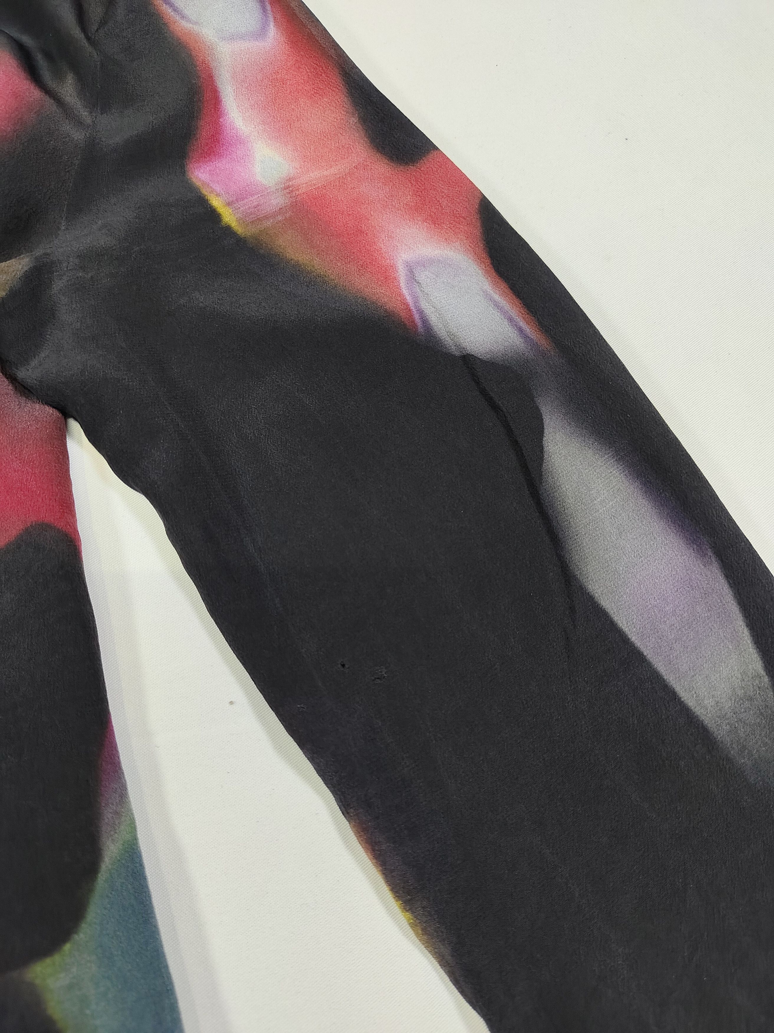 Moschino Moschino Cheapandchic❤️‍🔥Abstract Art Sheer Turtleneck Top Size M / US 6-8 / IT 42-44 - 6 Thumbnail