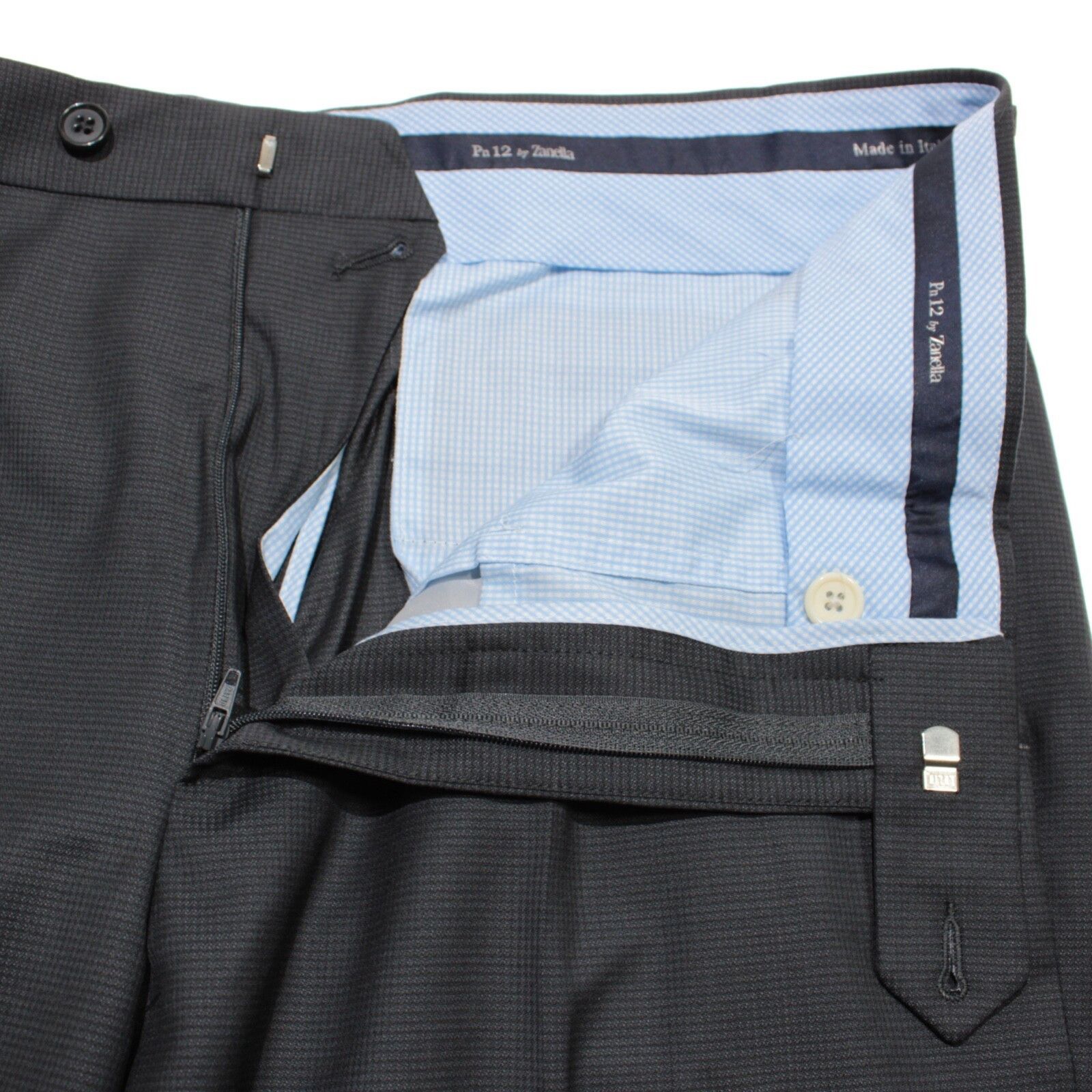 Zanella Zanella New with tags Dress Pants Size 33 US In Gray Size US 33 - 3 Thumbnail